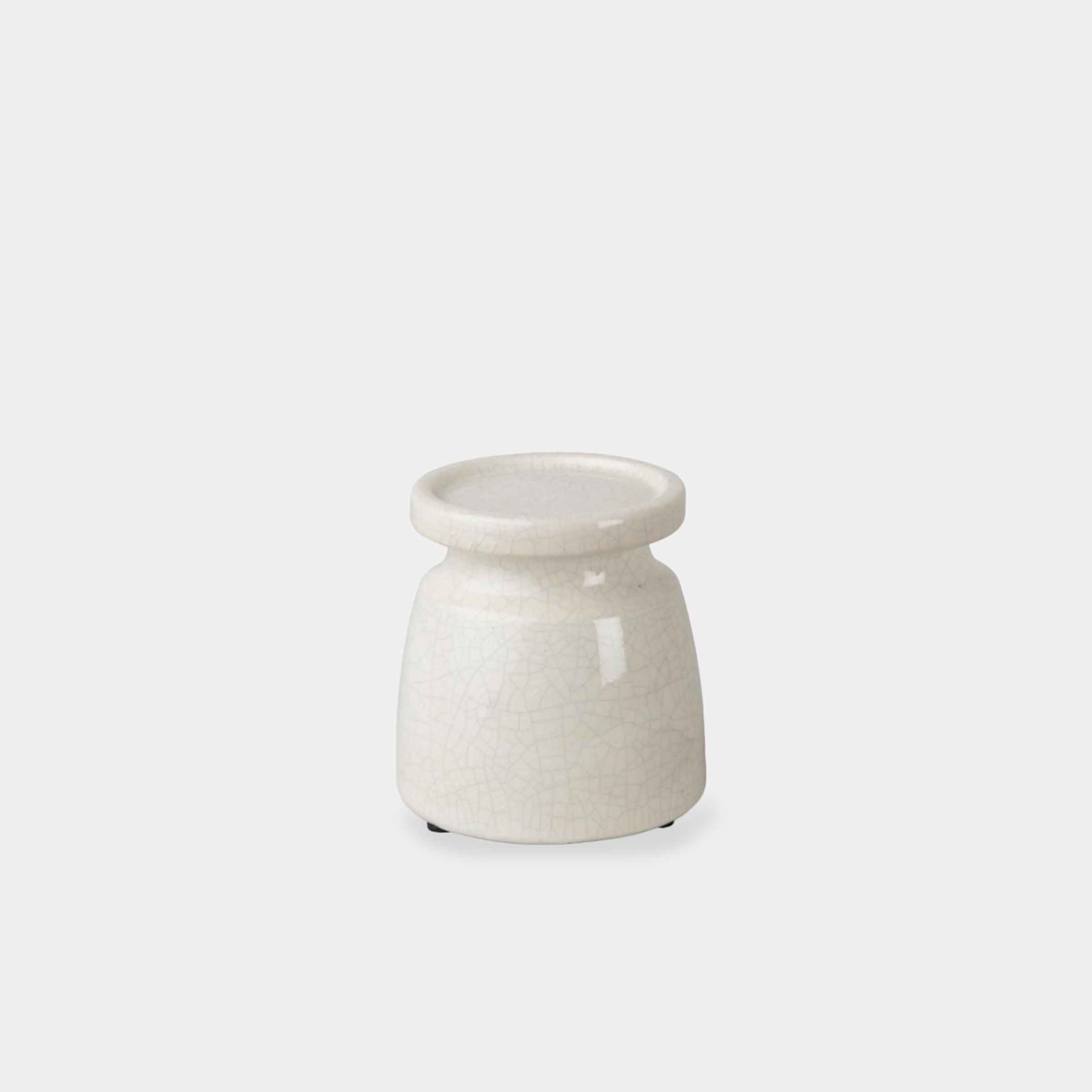 Ravello Candle Holder White | Small