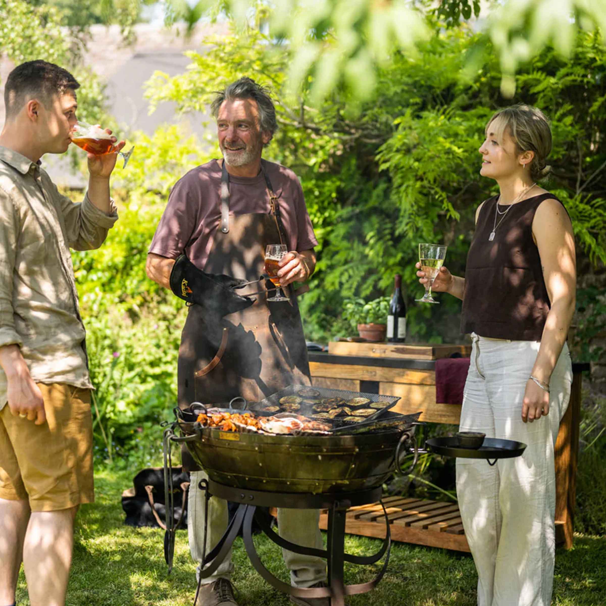 Kadai Recycled BBQ Fire Pit | 70cm (4-8 people)