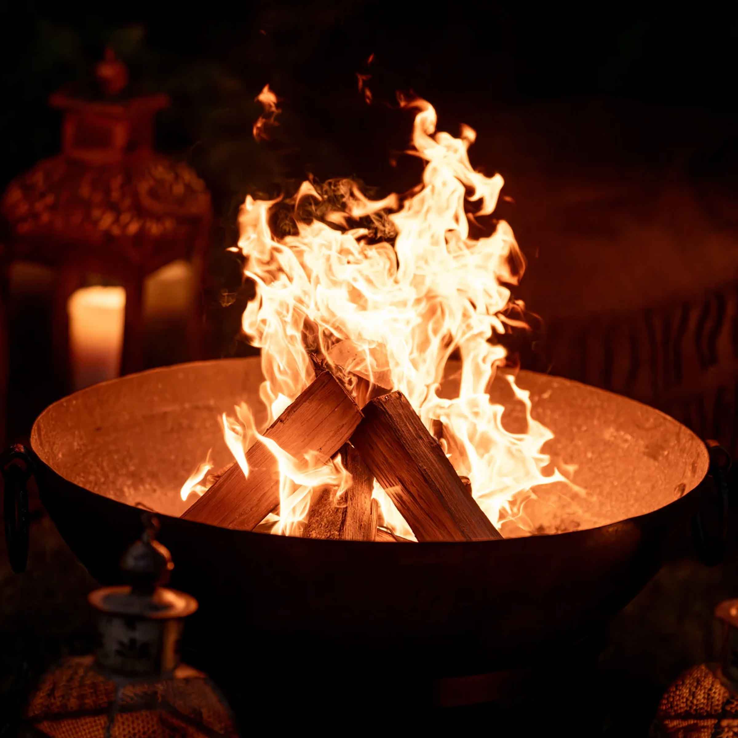 Kadai Recycled BBQ Fire Pit | 70cm (4-8 people)