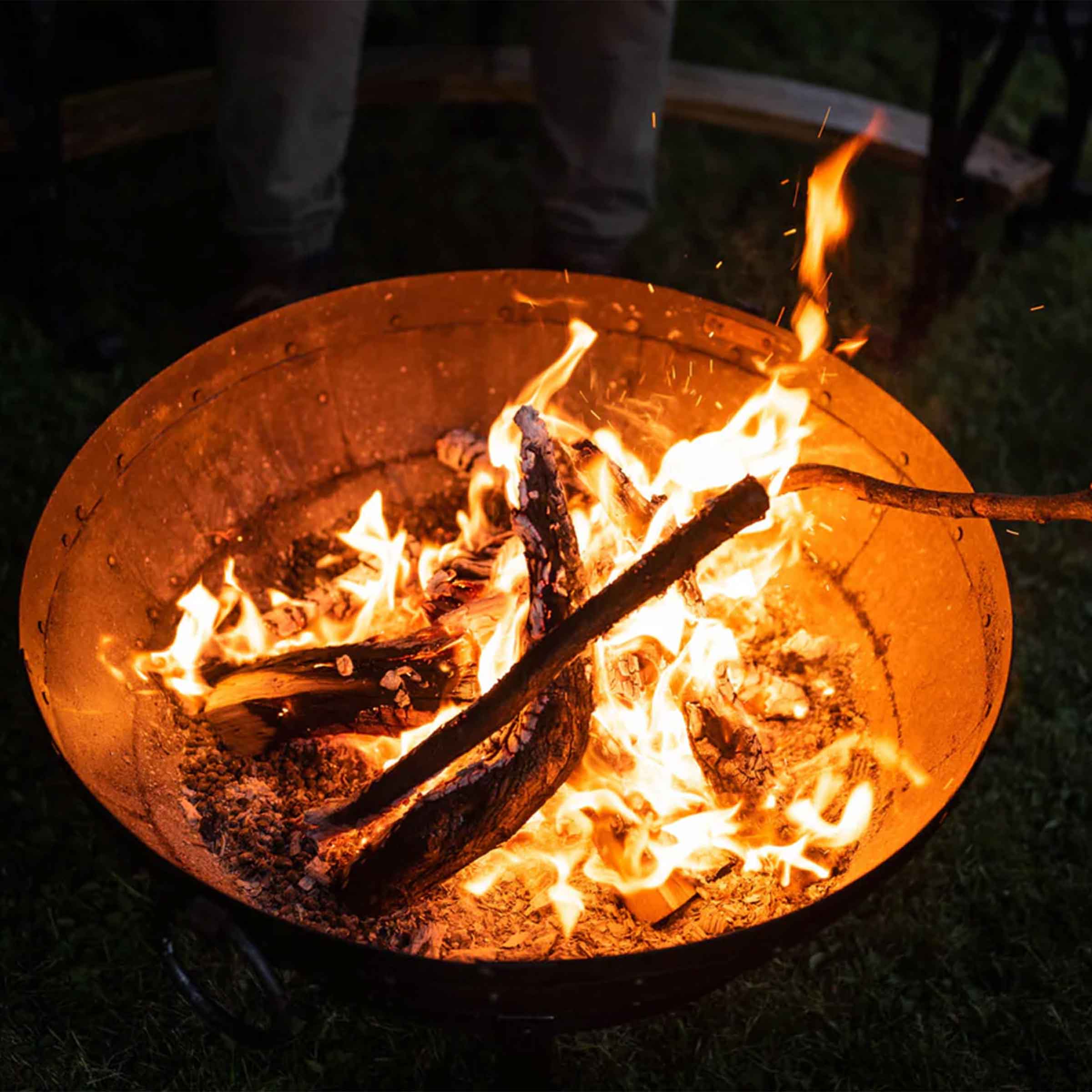 Kadai Recycled BBQ Fire Pit | 70cm (4-8 people)