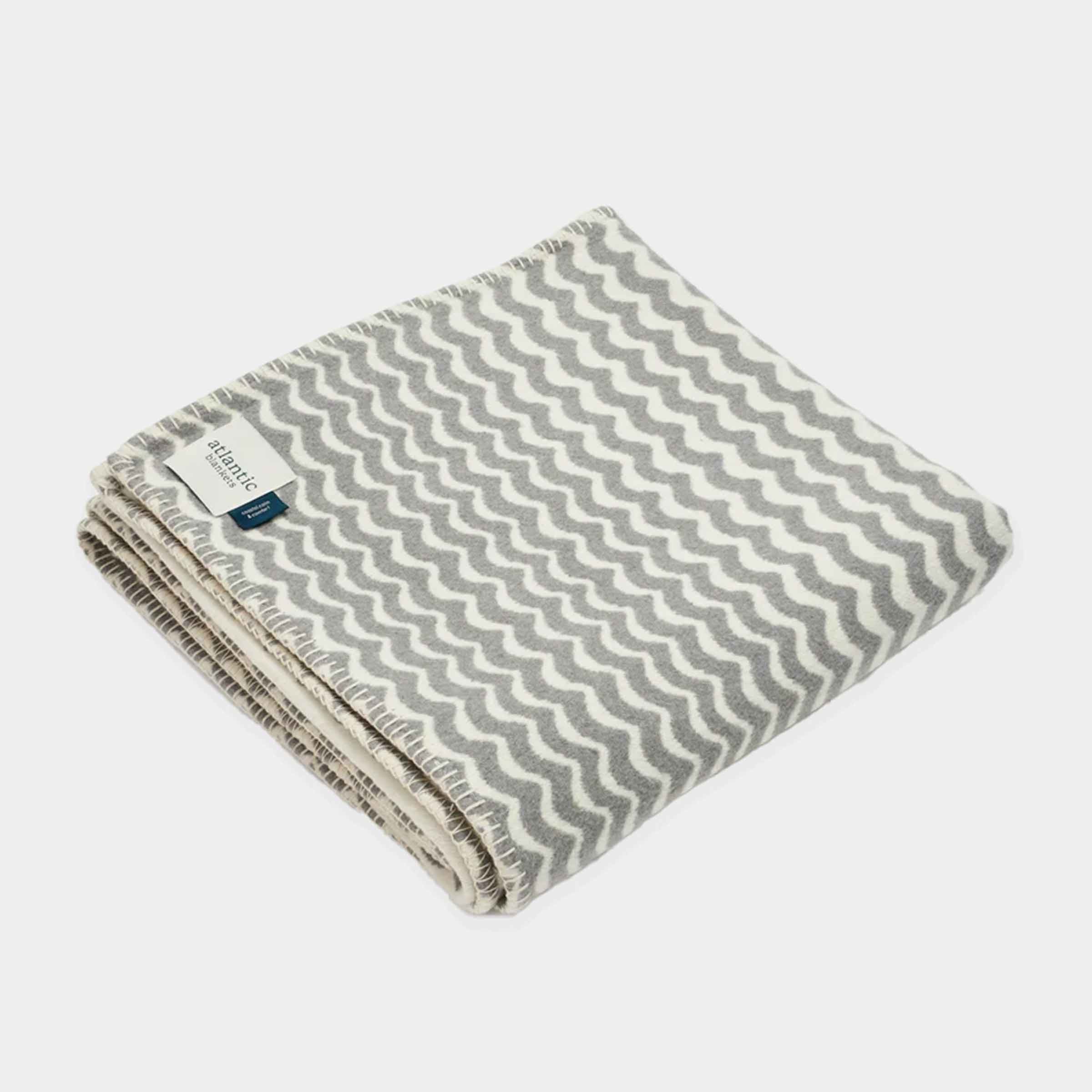 Recycled Cotton Blanket | Grey Swell