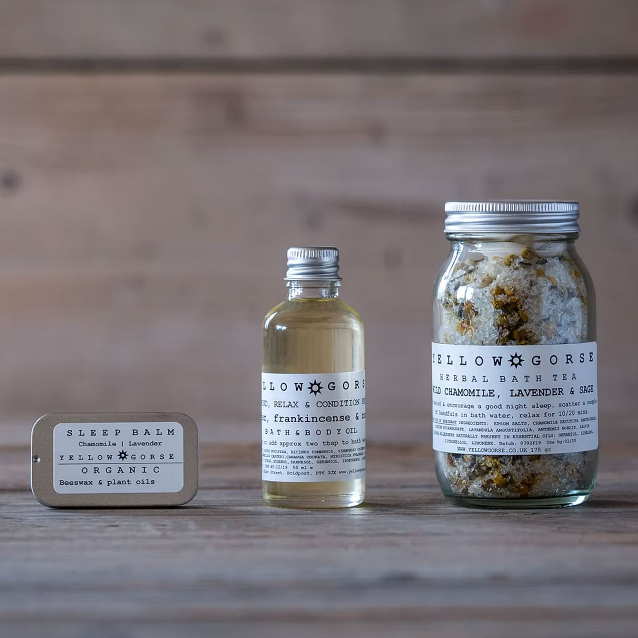 Relax and Unwind Botanical Gift Set