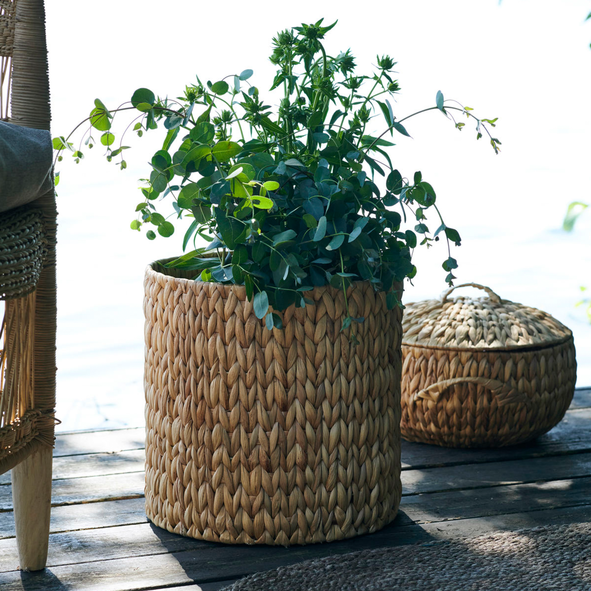 Roun Natural Baskets - Set of 3