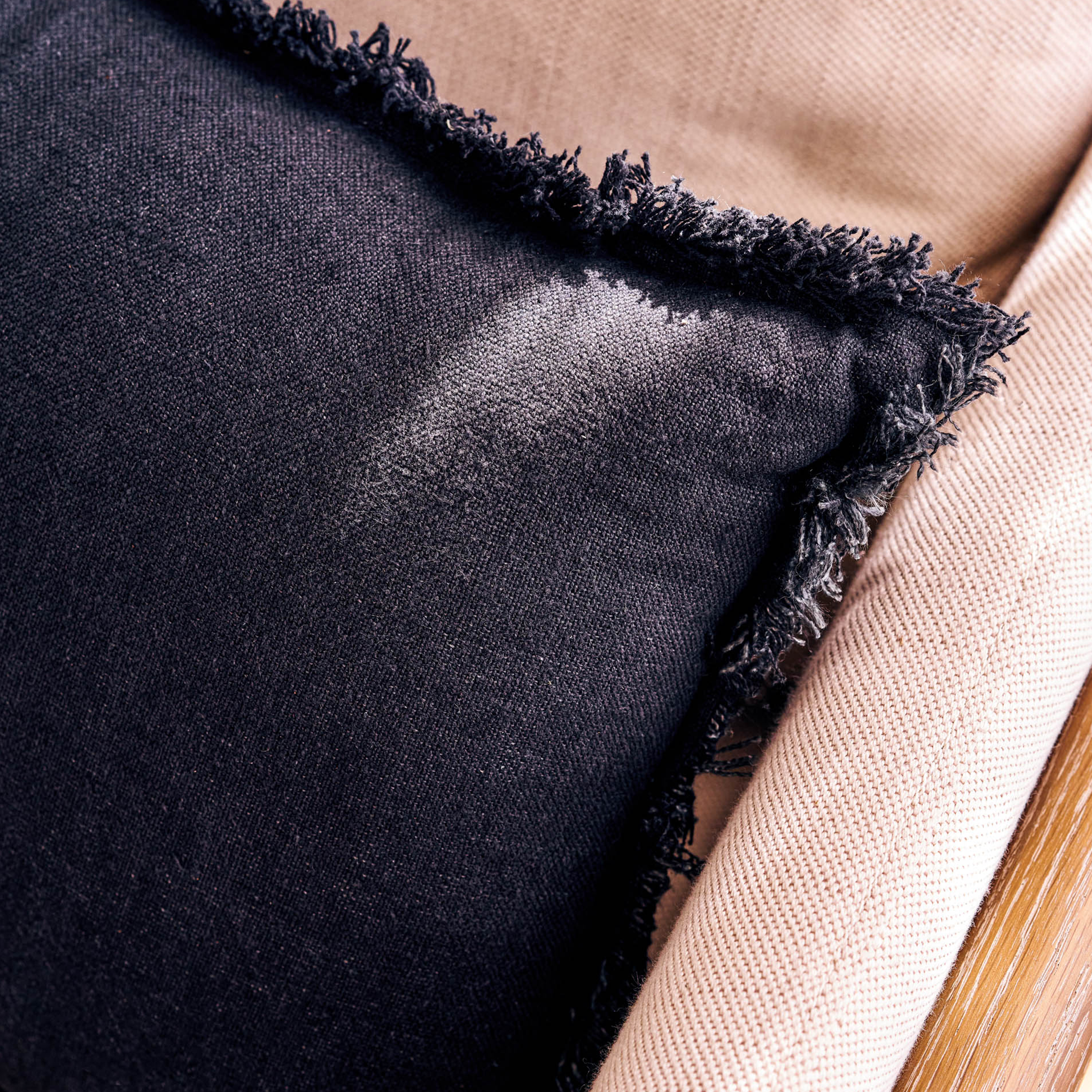 Saddlewood Cushion | 30 x 50cm | Carbon