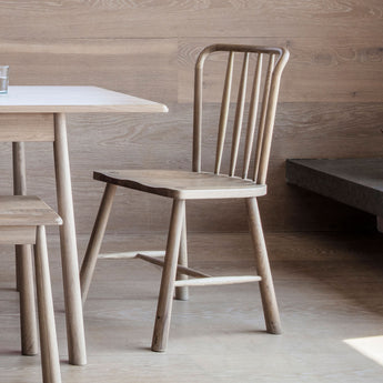 Sakra Dining Chairs (Pair) - Oak