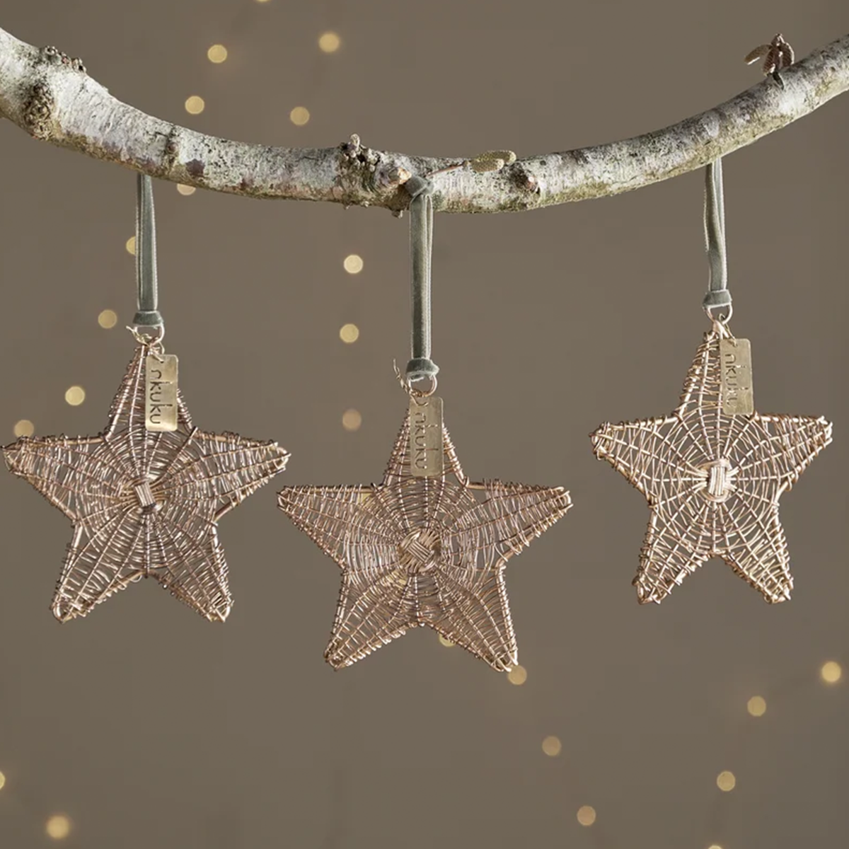 Sangala Baubles - Antique Brass (Set of 3)