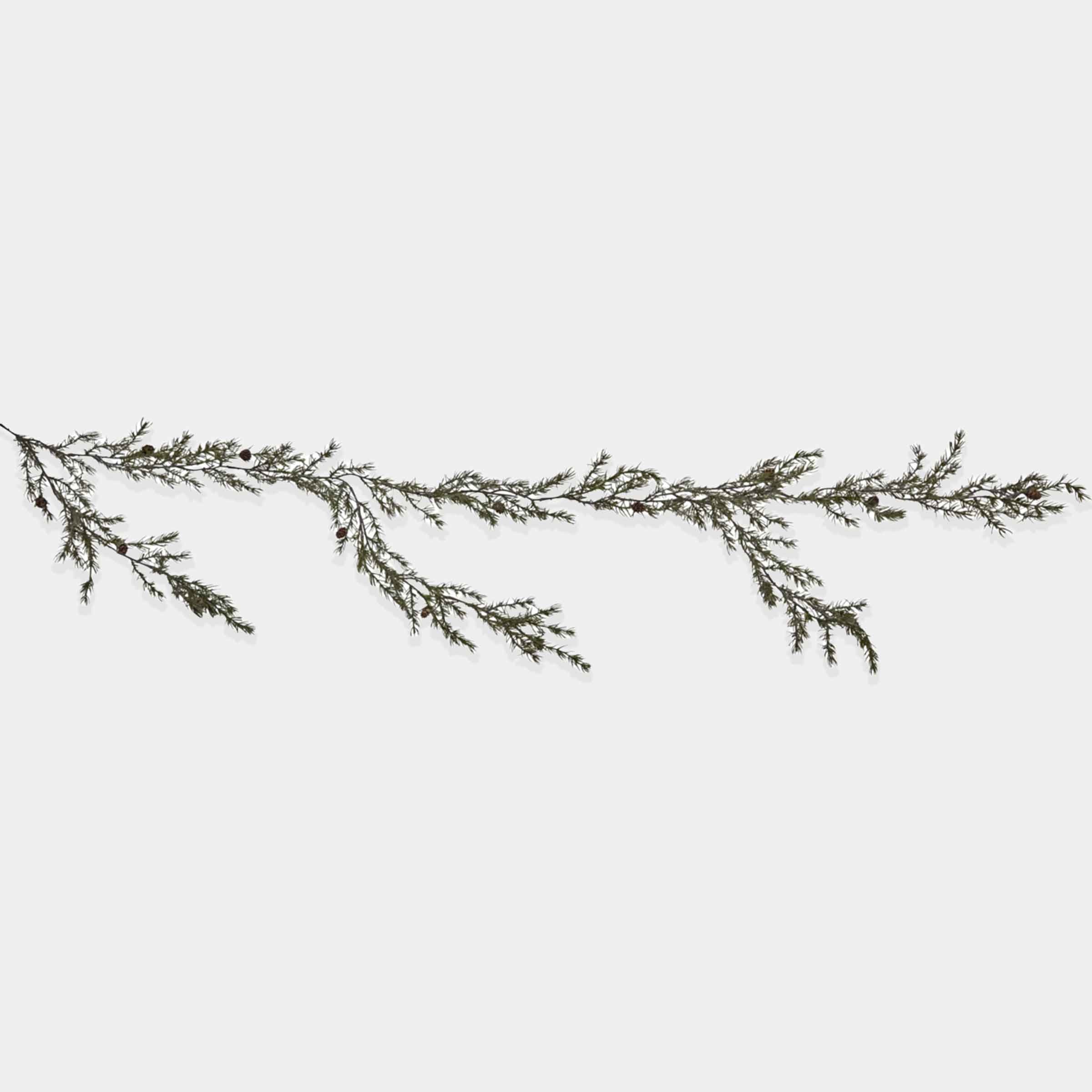 Sertum Artificial Christmas Garland with Pine Cones