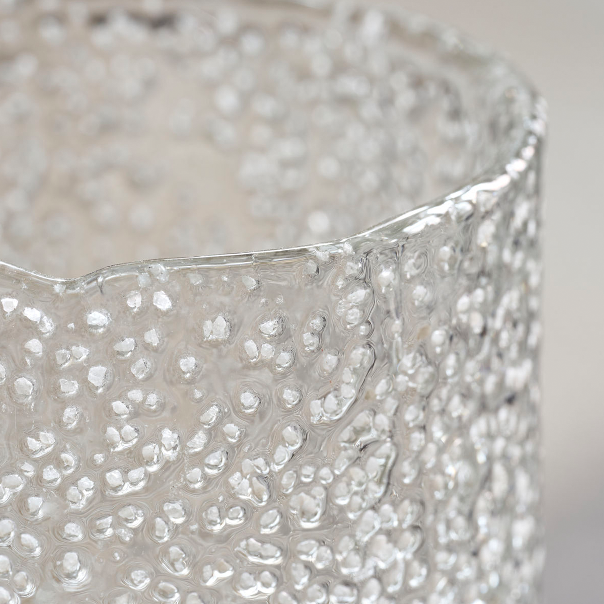 Snow Candle Holder
