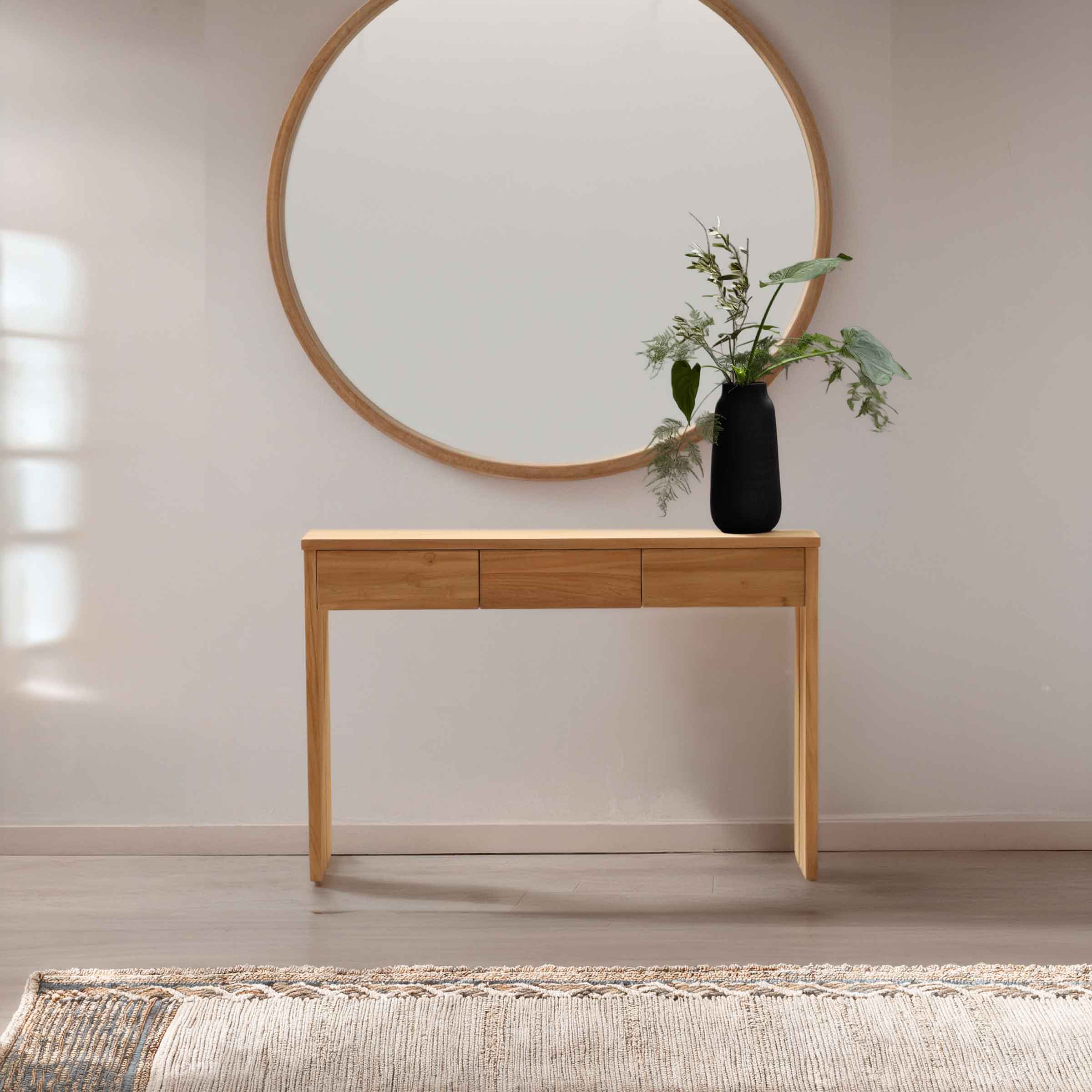 Solent Reclaimed Teak Console Table
