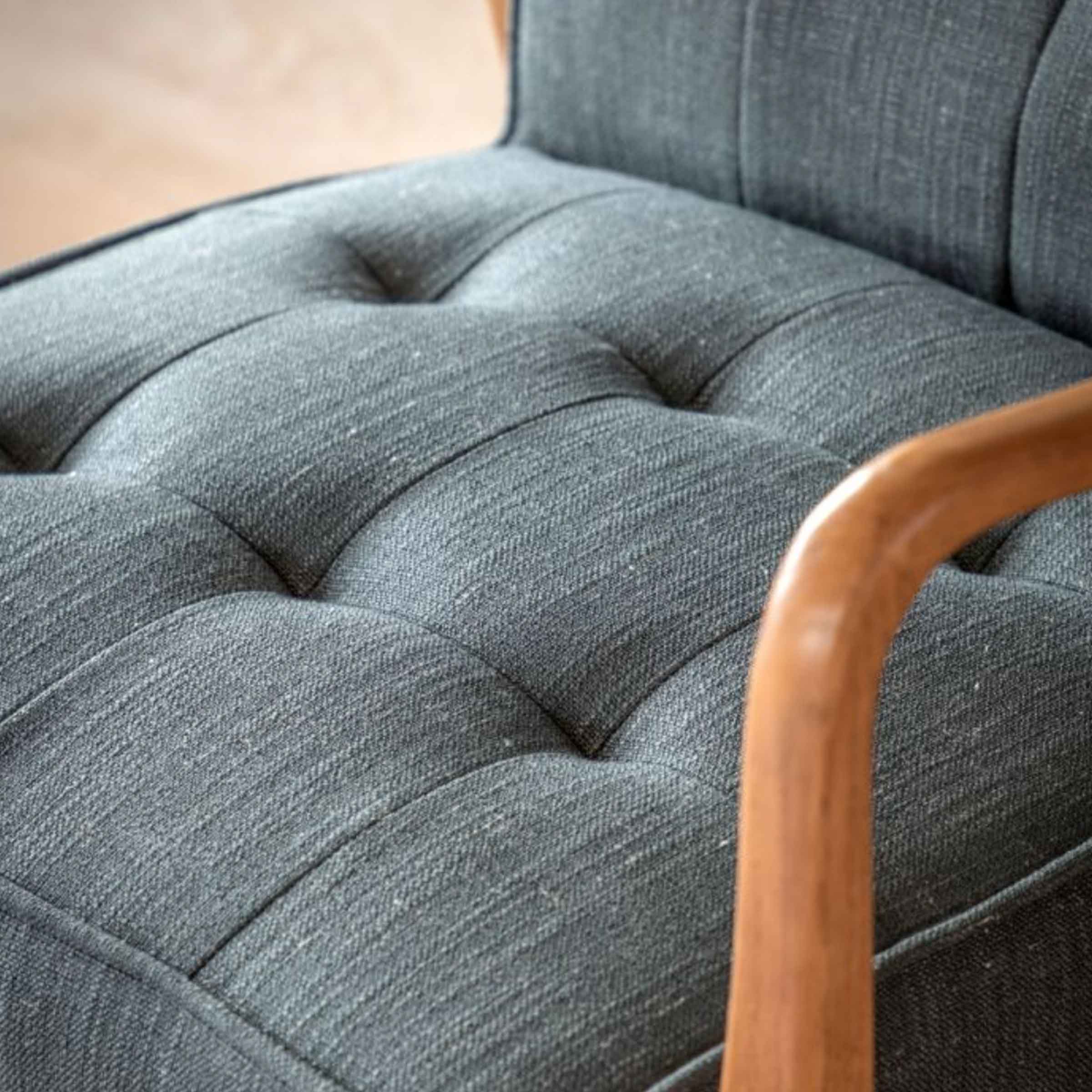 Sowa Armchair | Dark Grey Linen