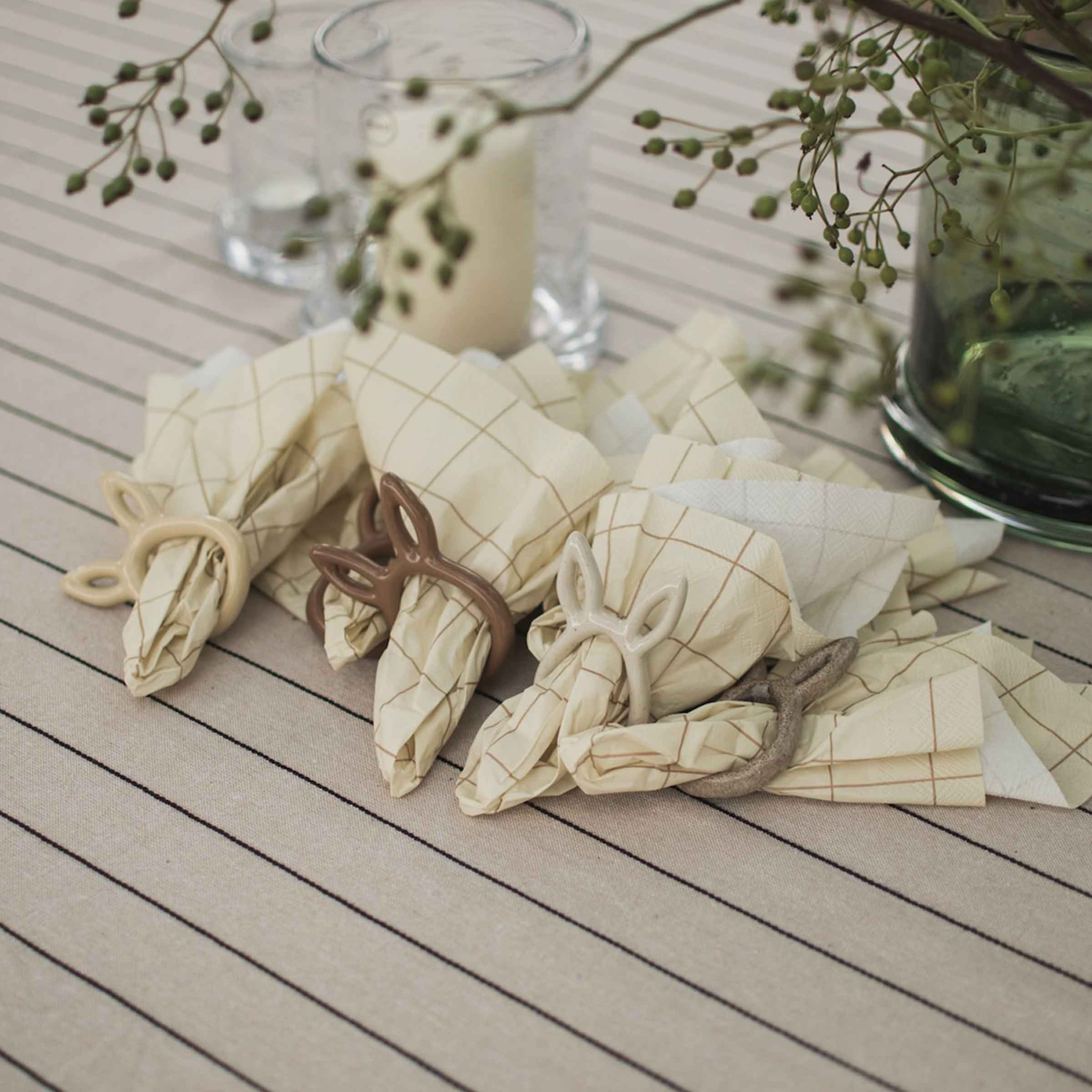 Sprinkle Rabbit Hanging Decoration | Vanilla