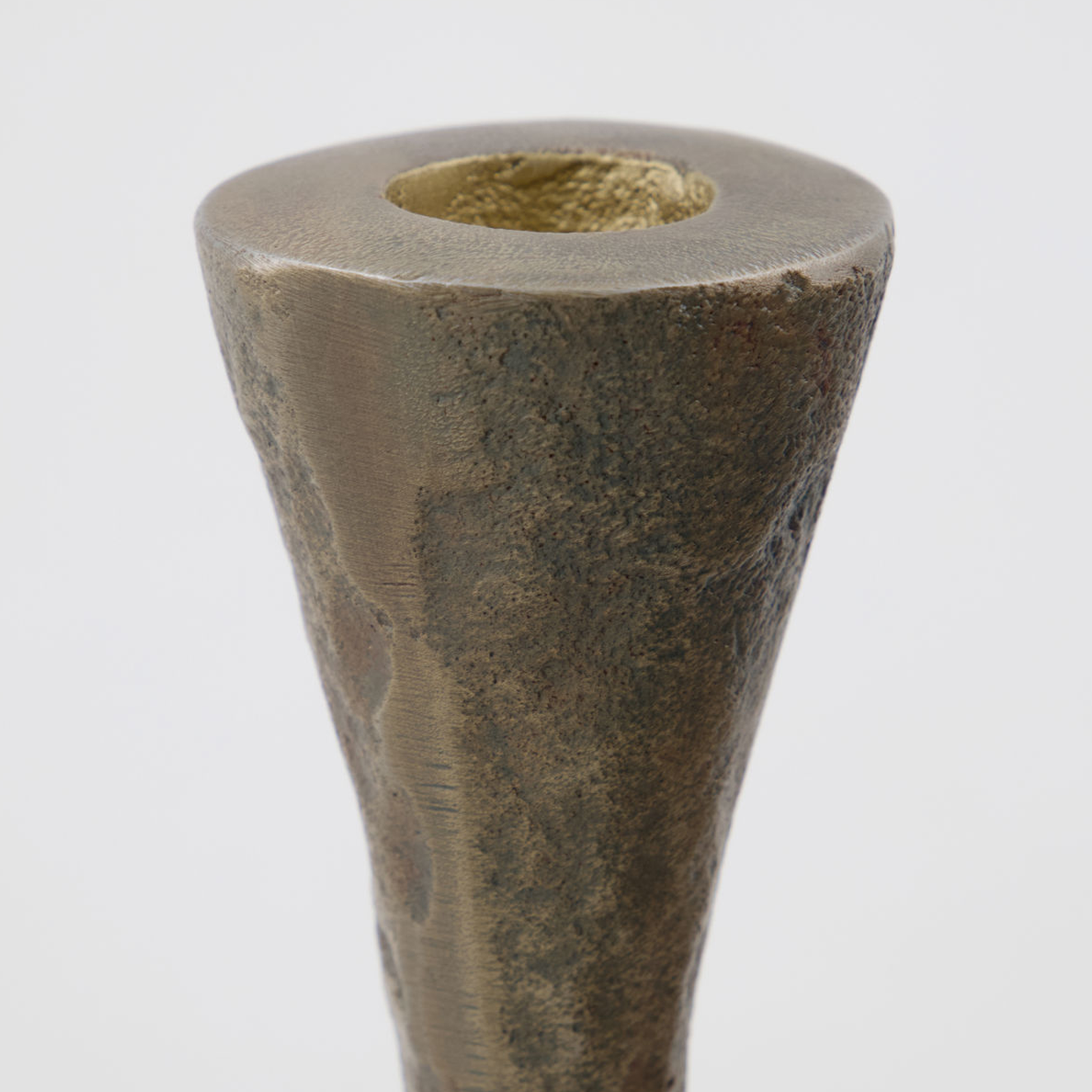 Stada Antique Brass Candle Holder | Small