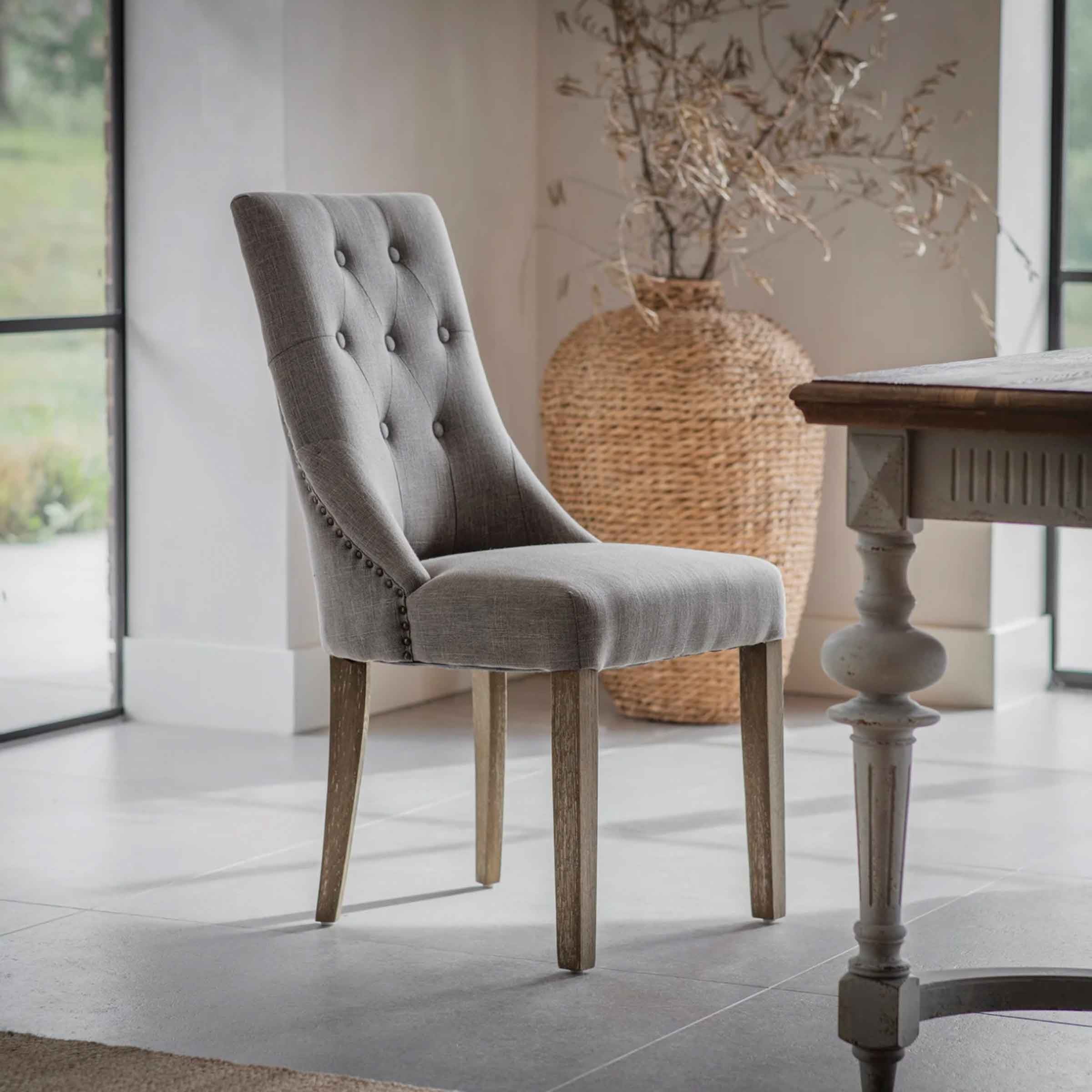 Sulu Button Back Dining Chair