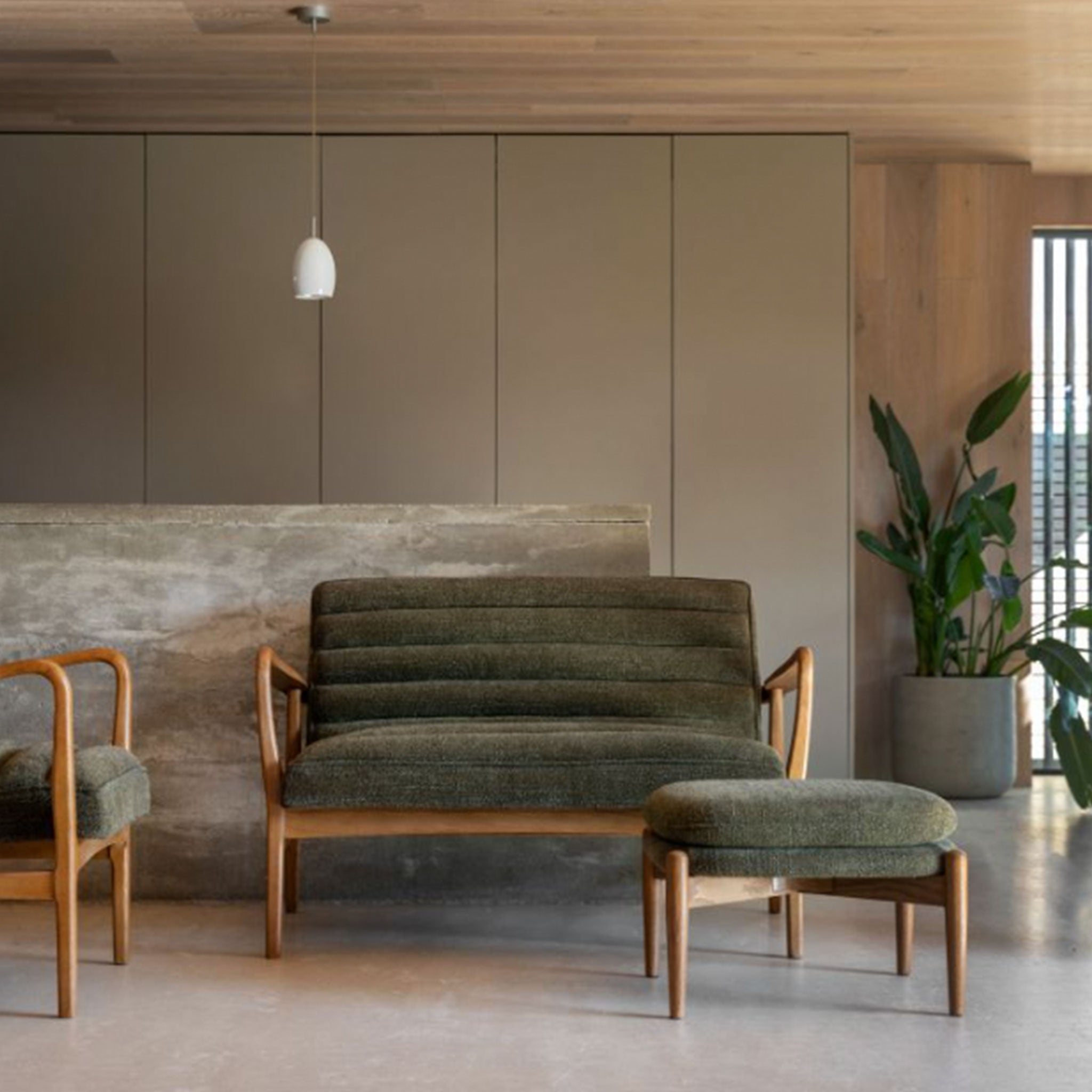 Sunut 2 Seater Sofa | Green