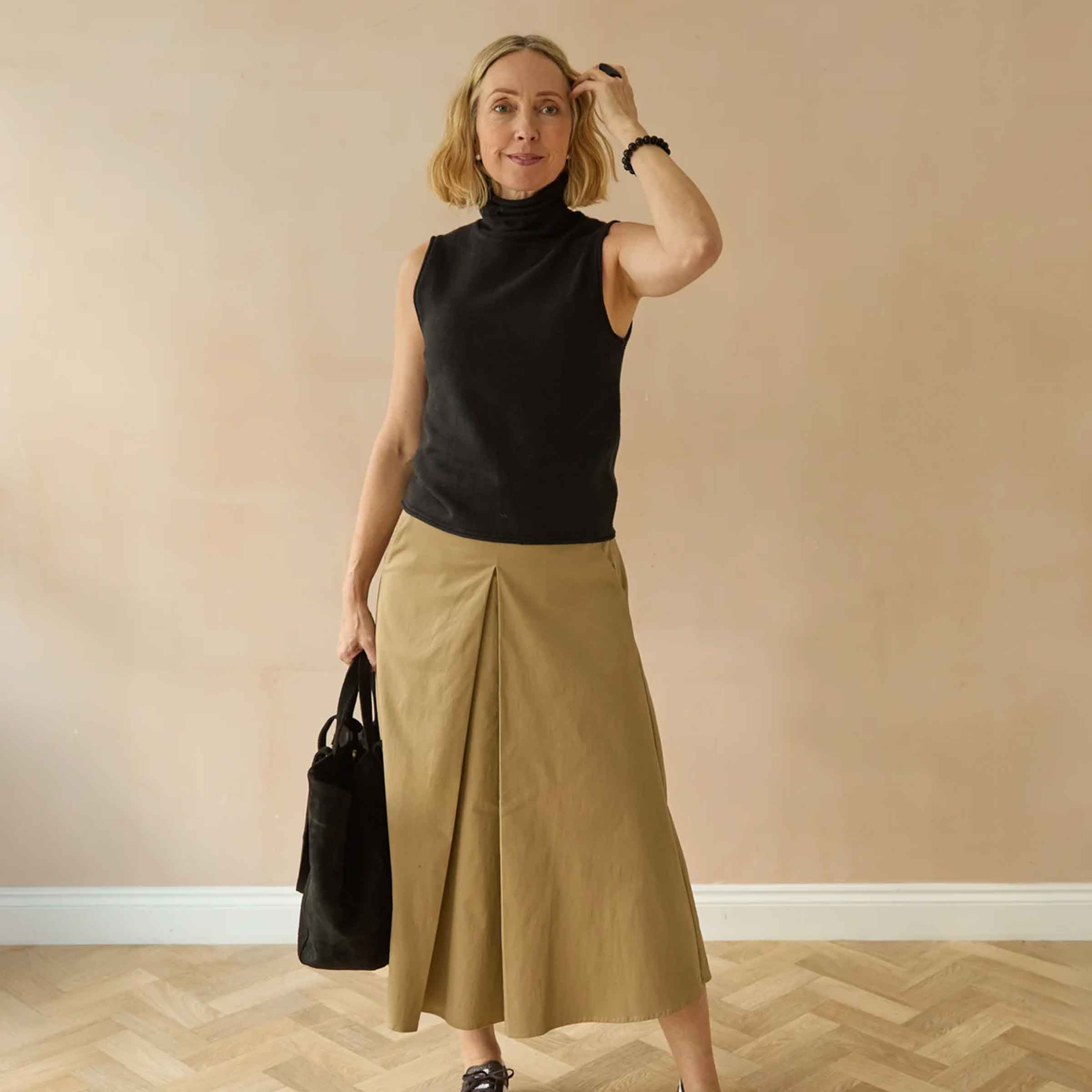 Tamara Skirt | Dark Beige