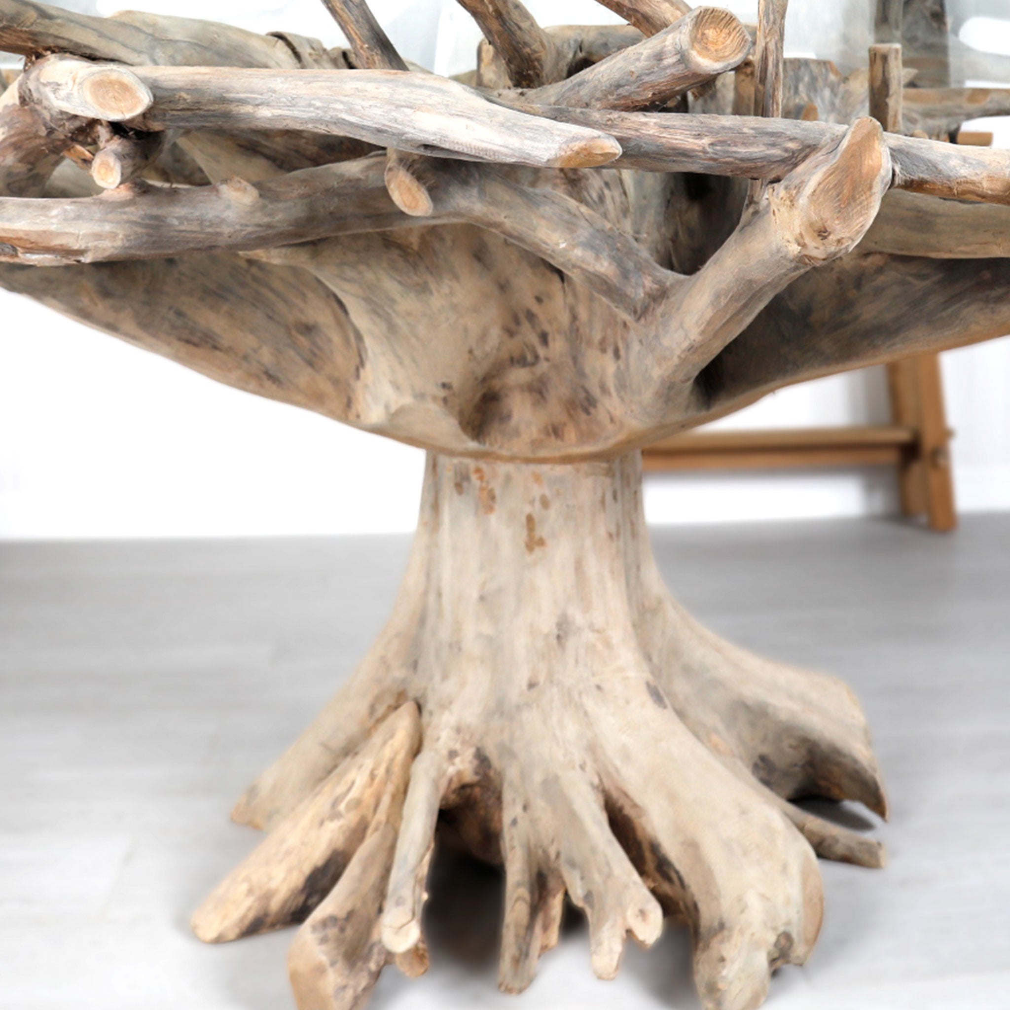 Teak Root Dining Table 160cm #6