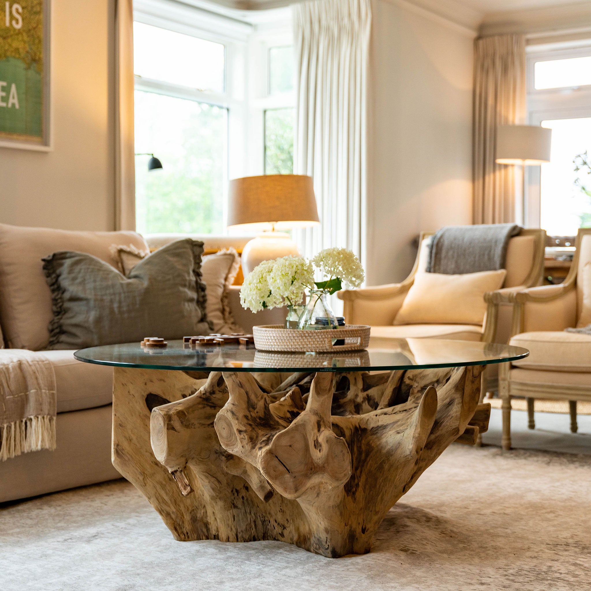 Teak Root Coffee Table | 120cm