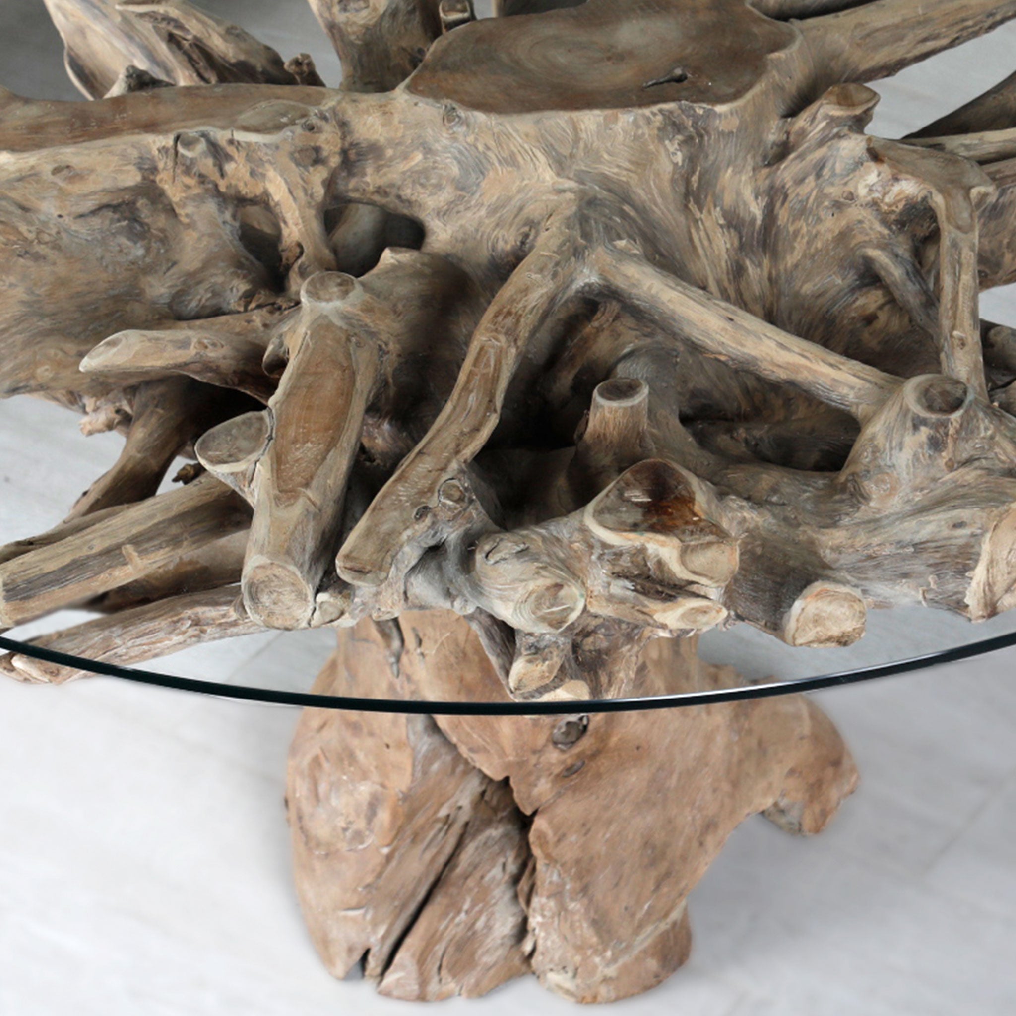 Teak Root Dining Table 140cm #3
