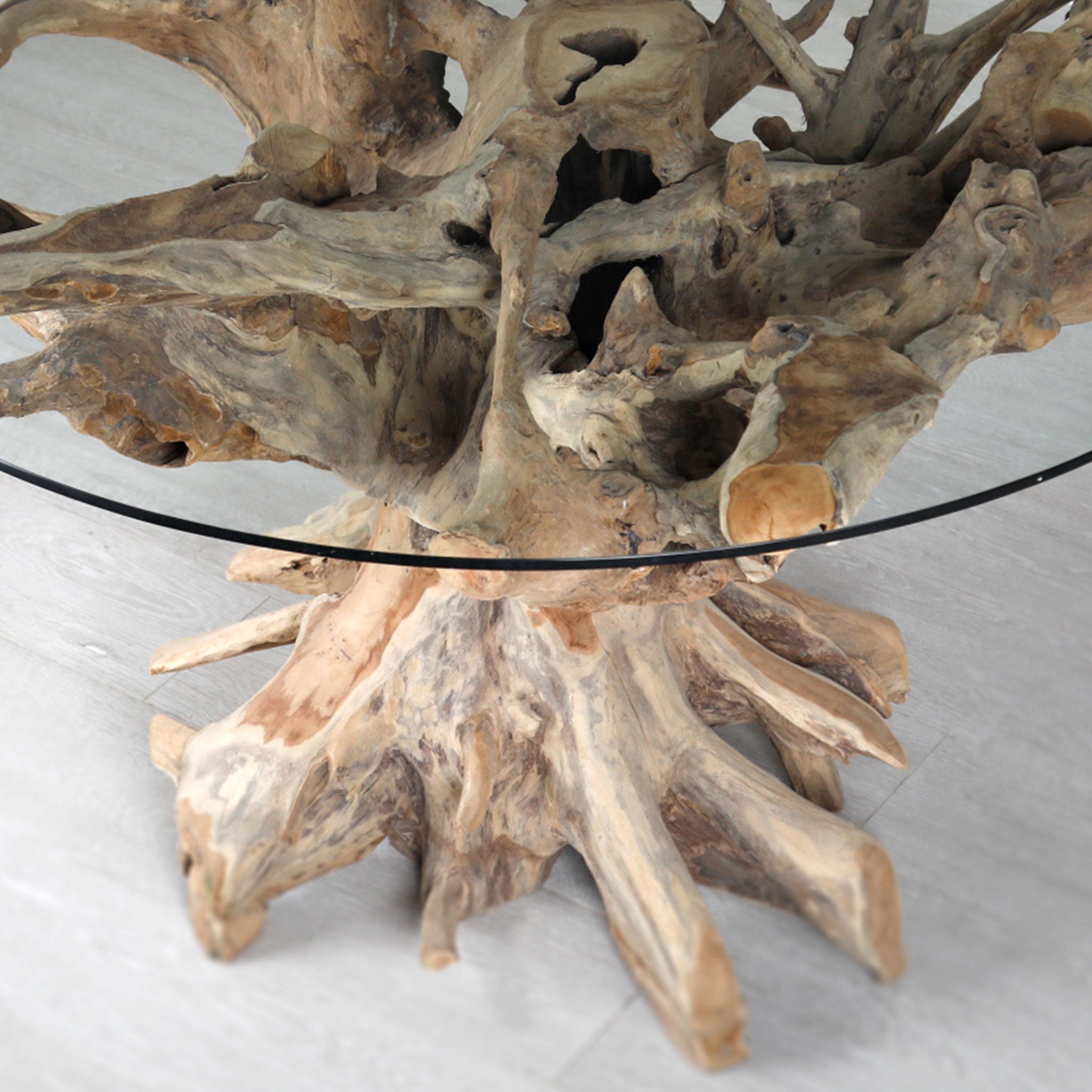Teak Root Dining Table 130cm #1