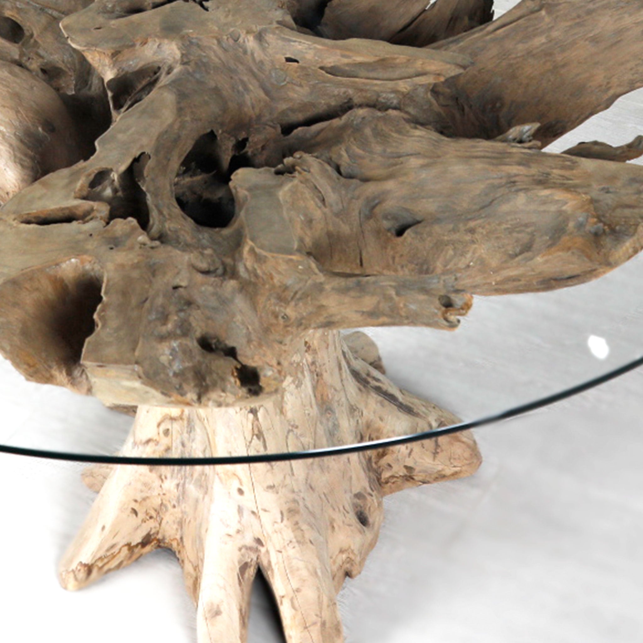 Teak Root Dining Table 140cm #1