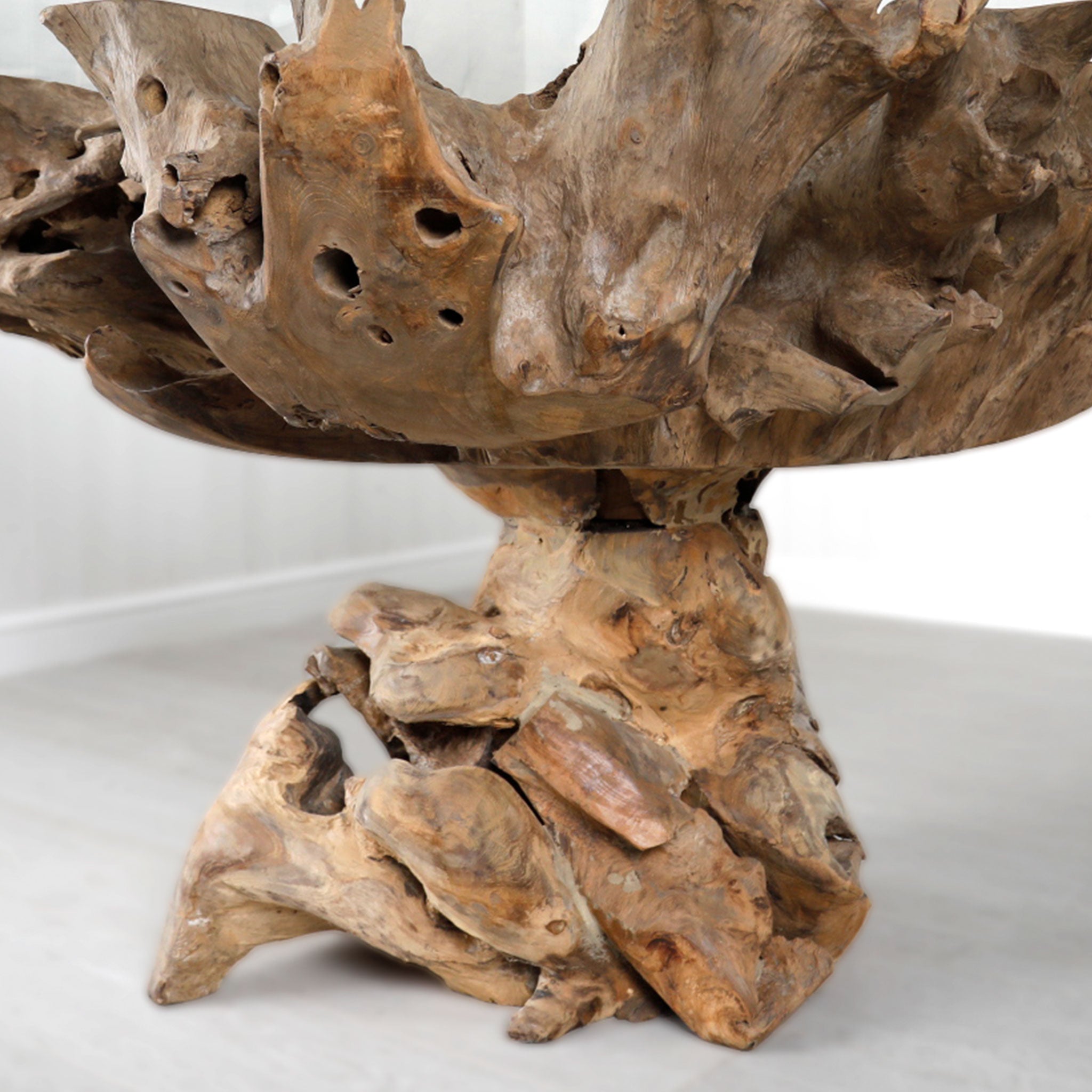 Teak Root Dining Table 140cm #2