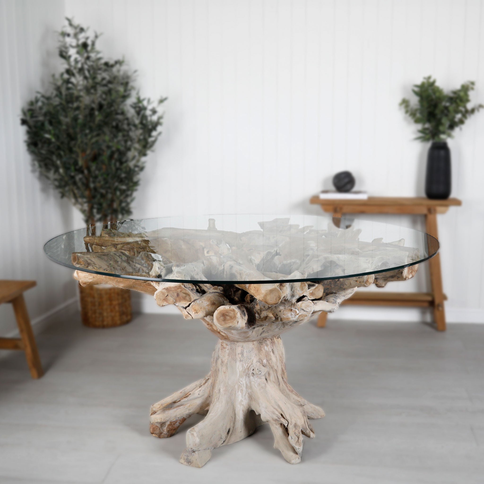 Teak Root Dining Table 150cm #1