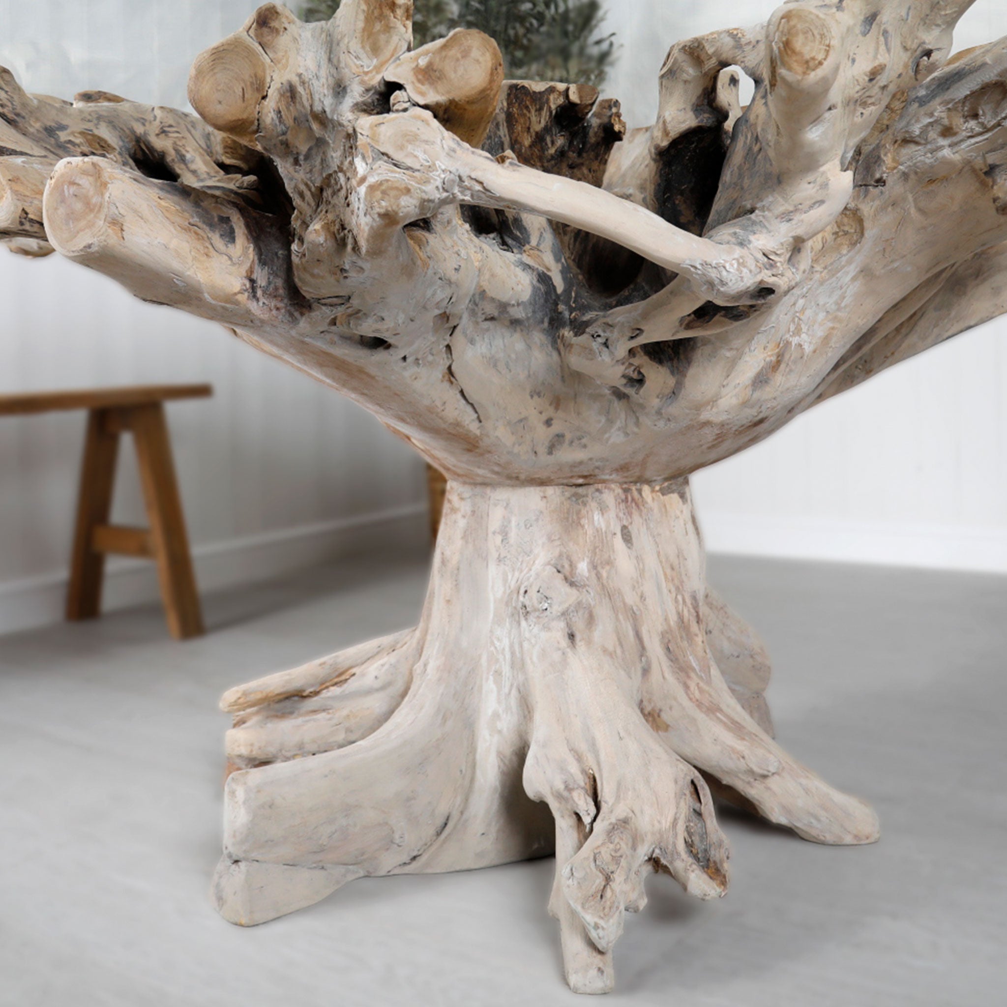 Teak Root Dining Table 150cm #1