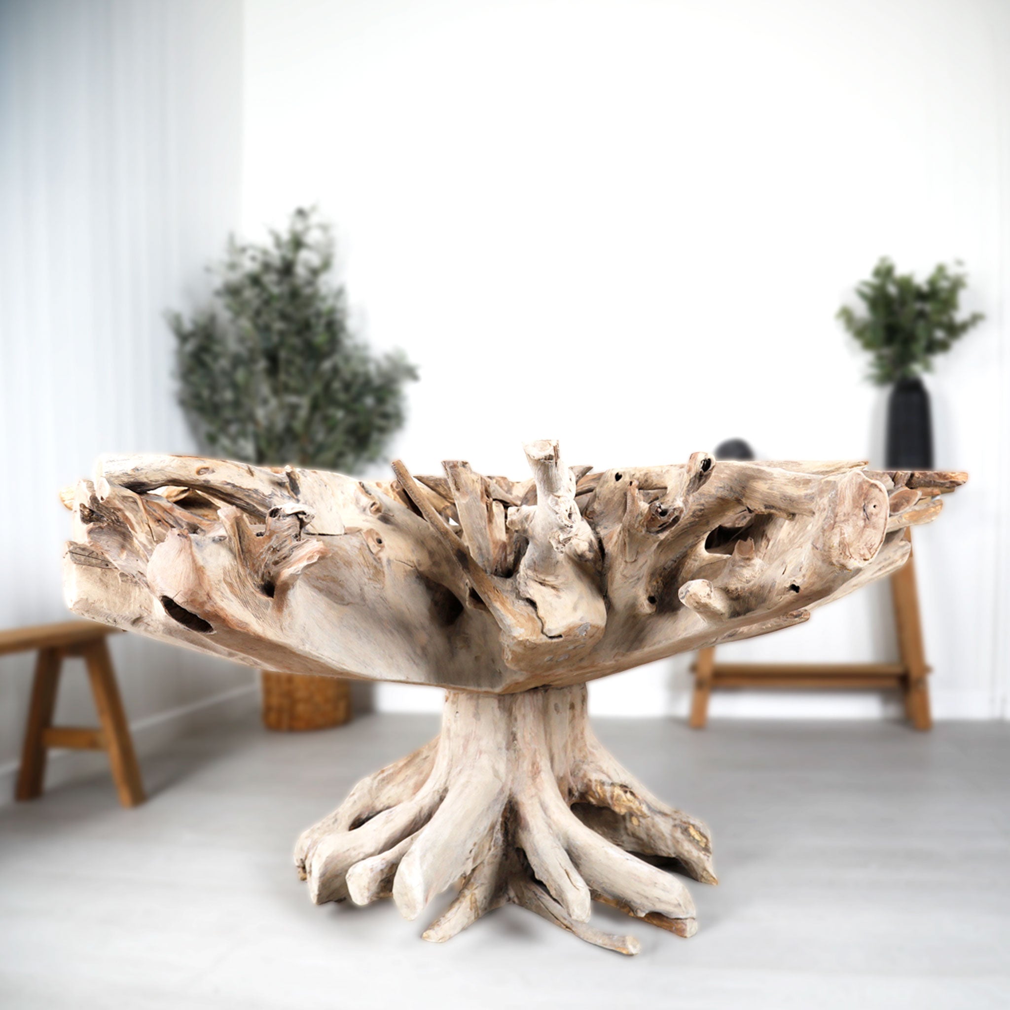 Teak Root Dining Table 180cm #1