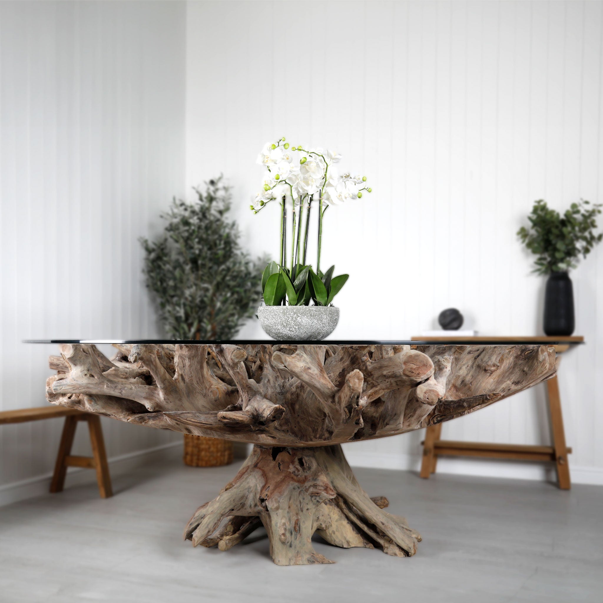 Teak Root Dining Table 200cm #2