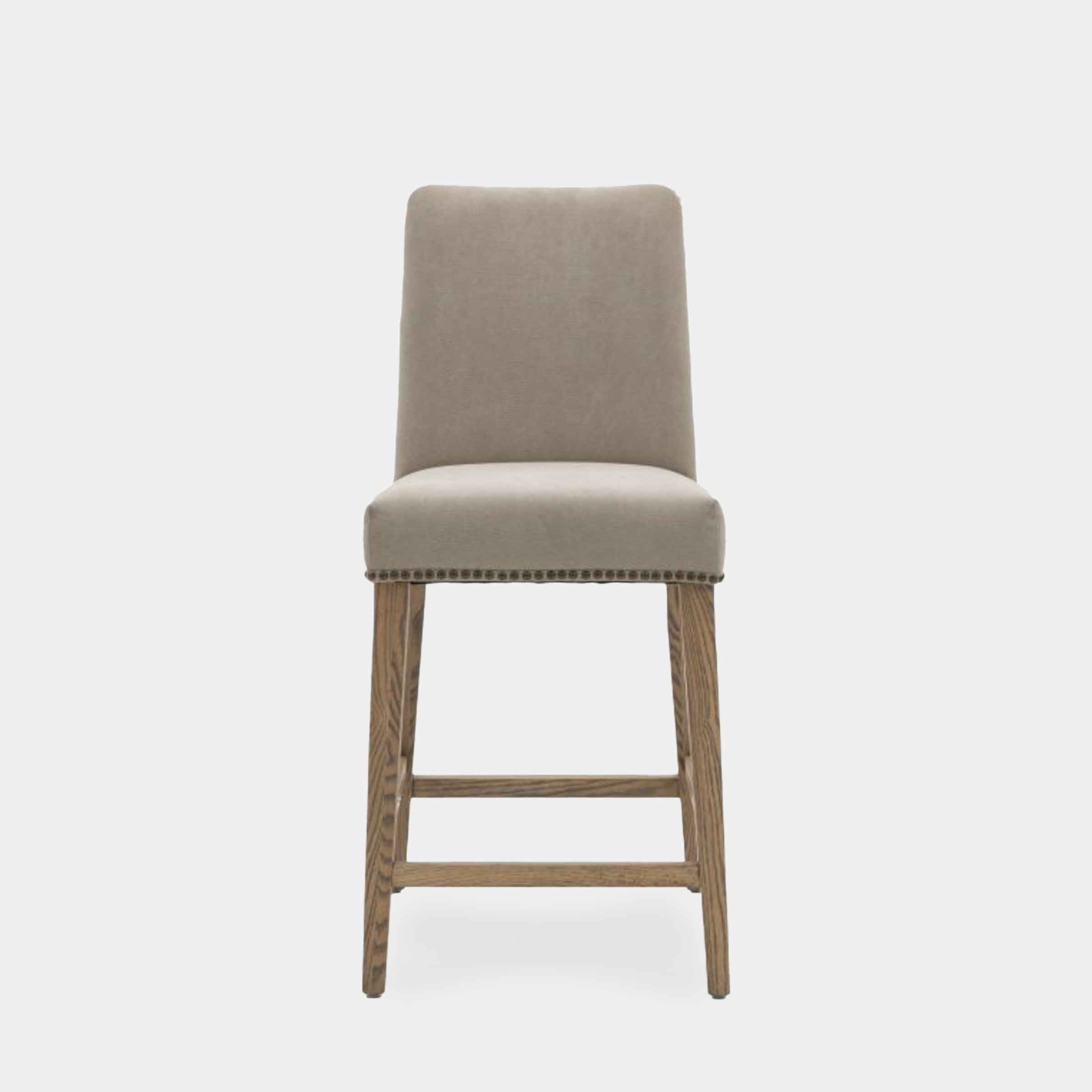 Tegal Kitchen Stool | Cement