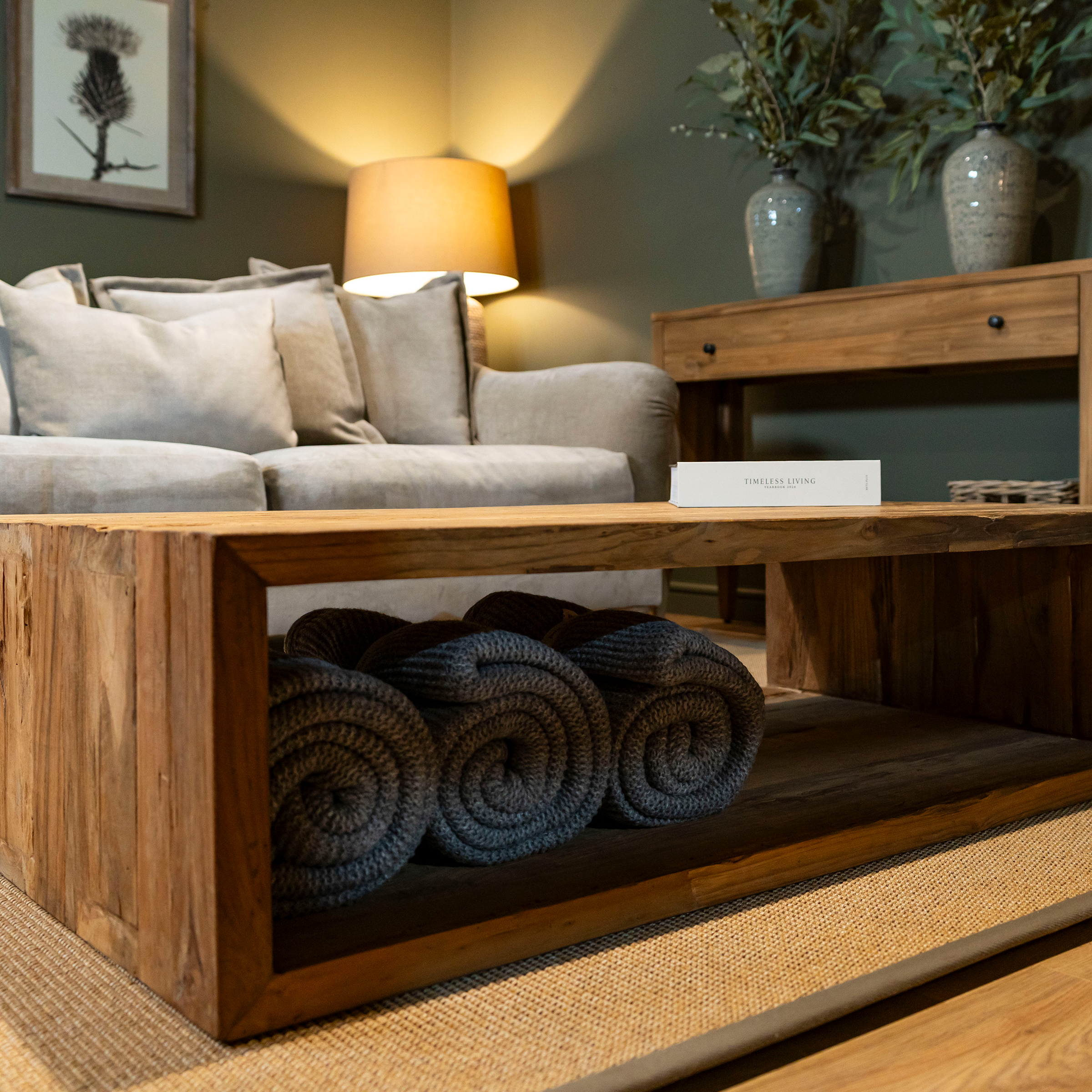 Timoty Reclaimed Teak Coffee Table