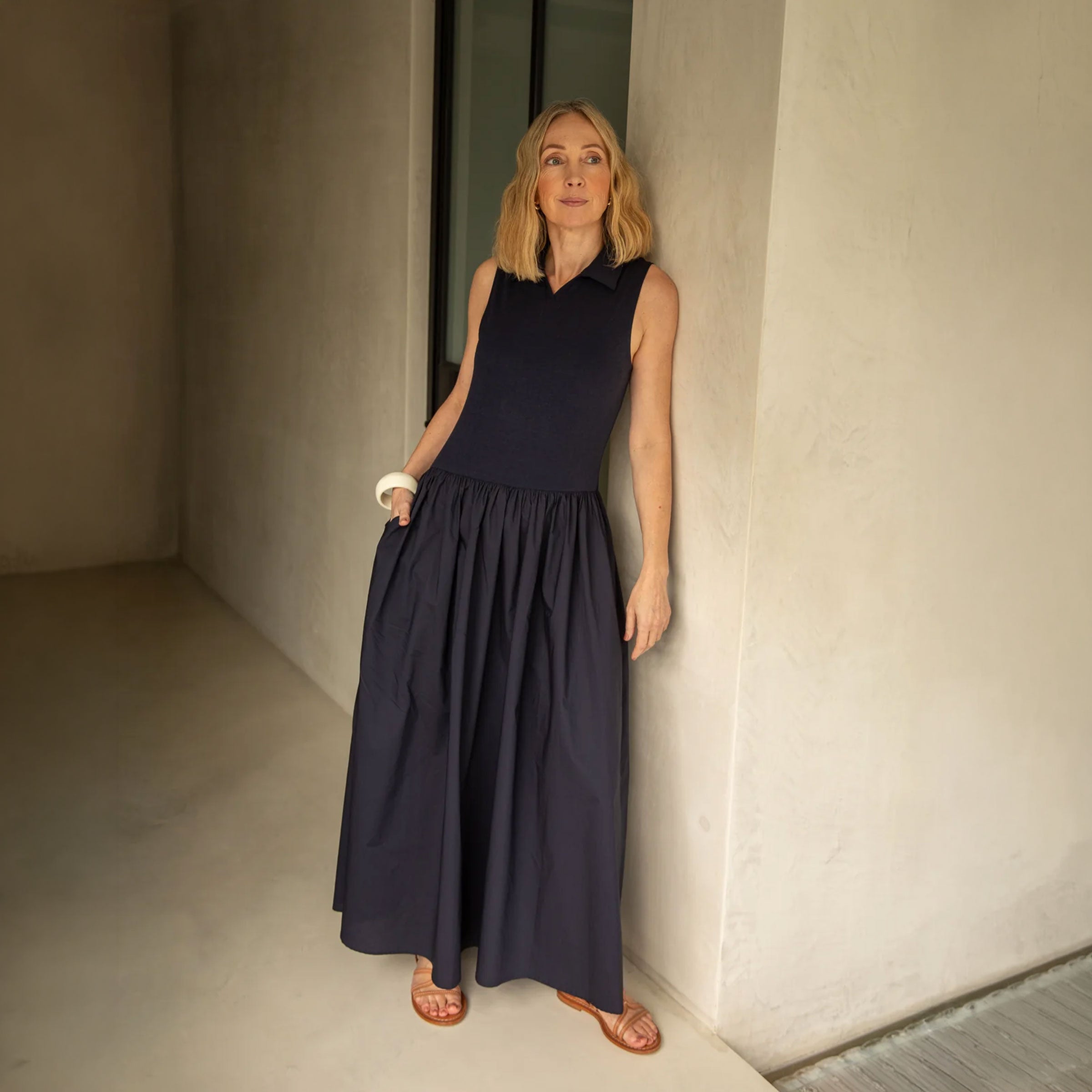 Tracey Dress | Navy