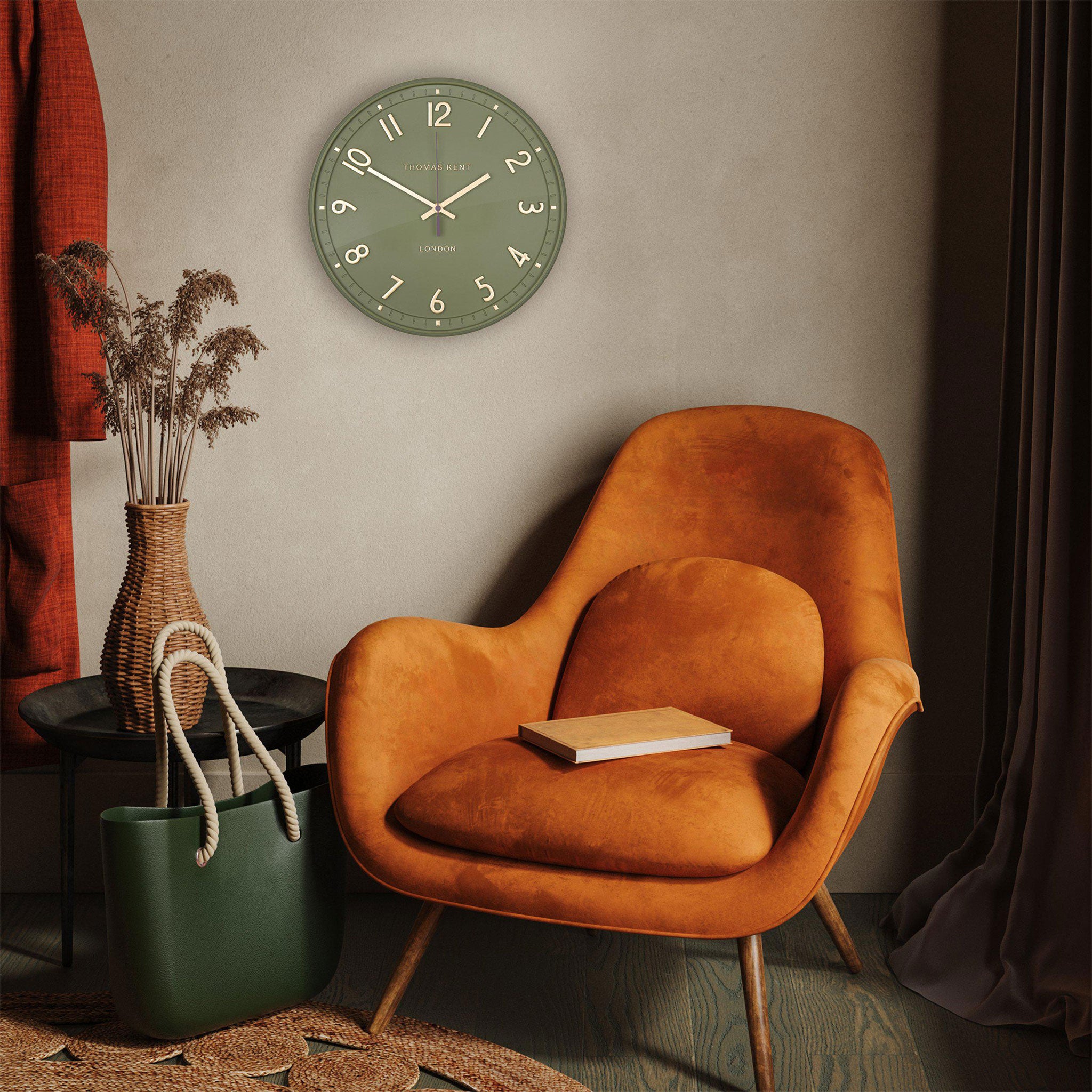 Tresco Wall Clock - Clover