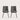 Ubud Dining Chairs (Pair) - Grey
