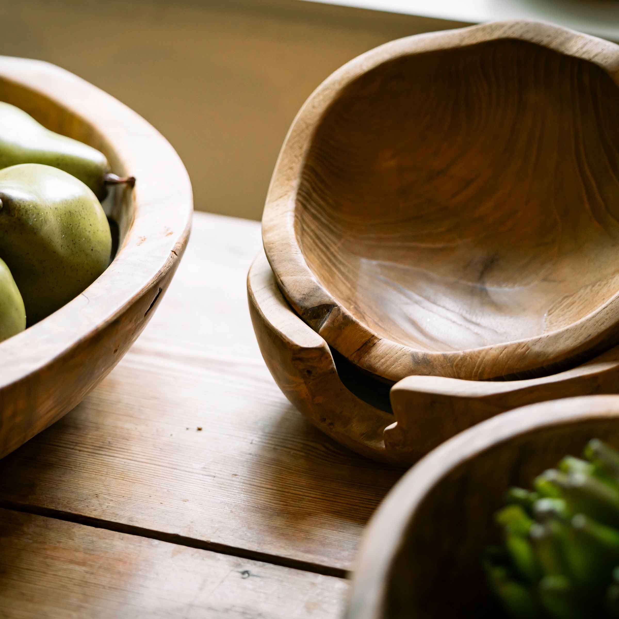 Vege Wooden Bowl