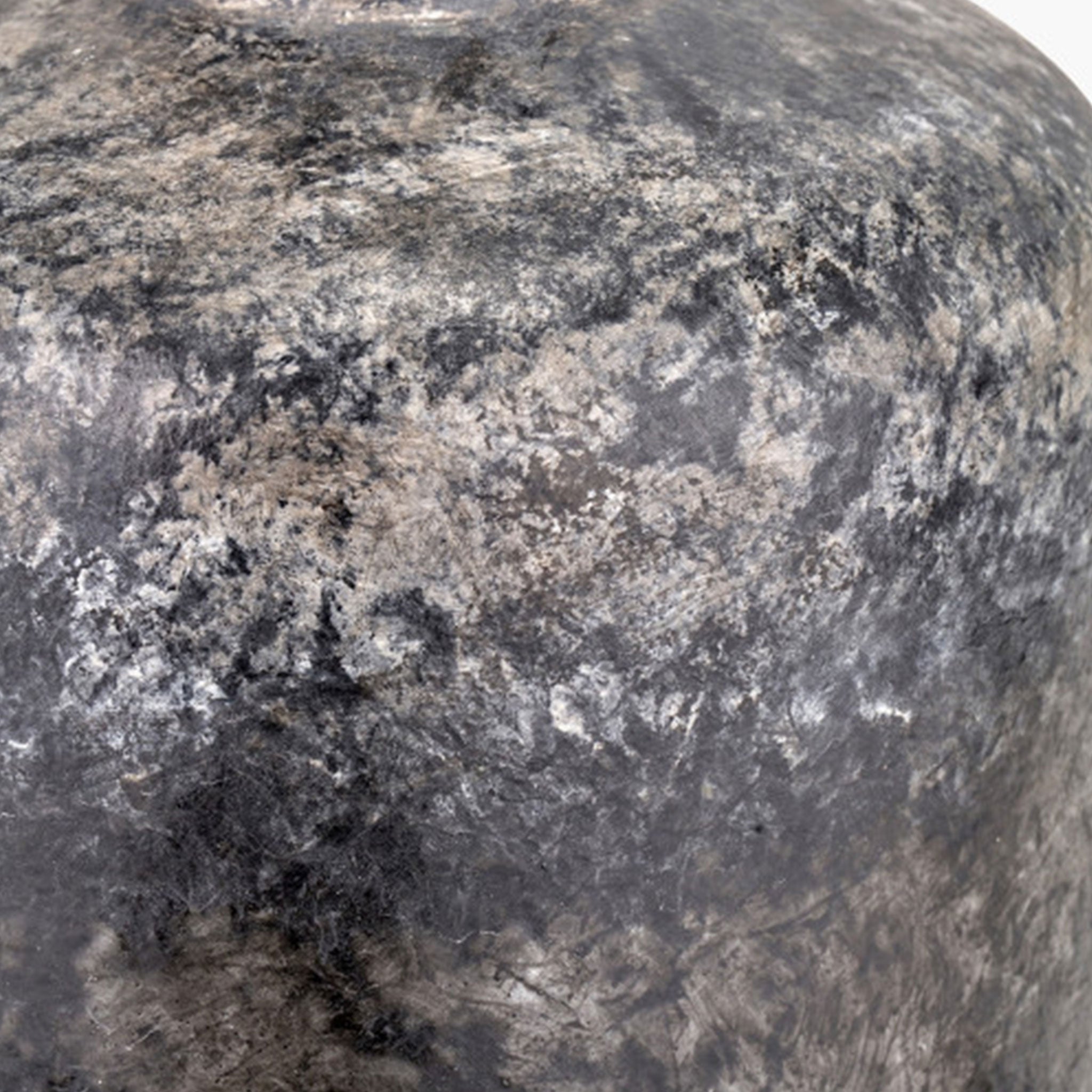 Vulcan Textured Volcanic Effect Small Stoneware Table Lamp