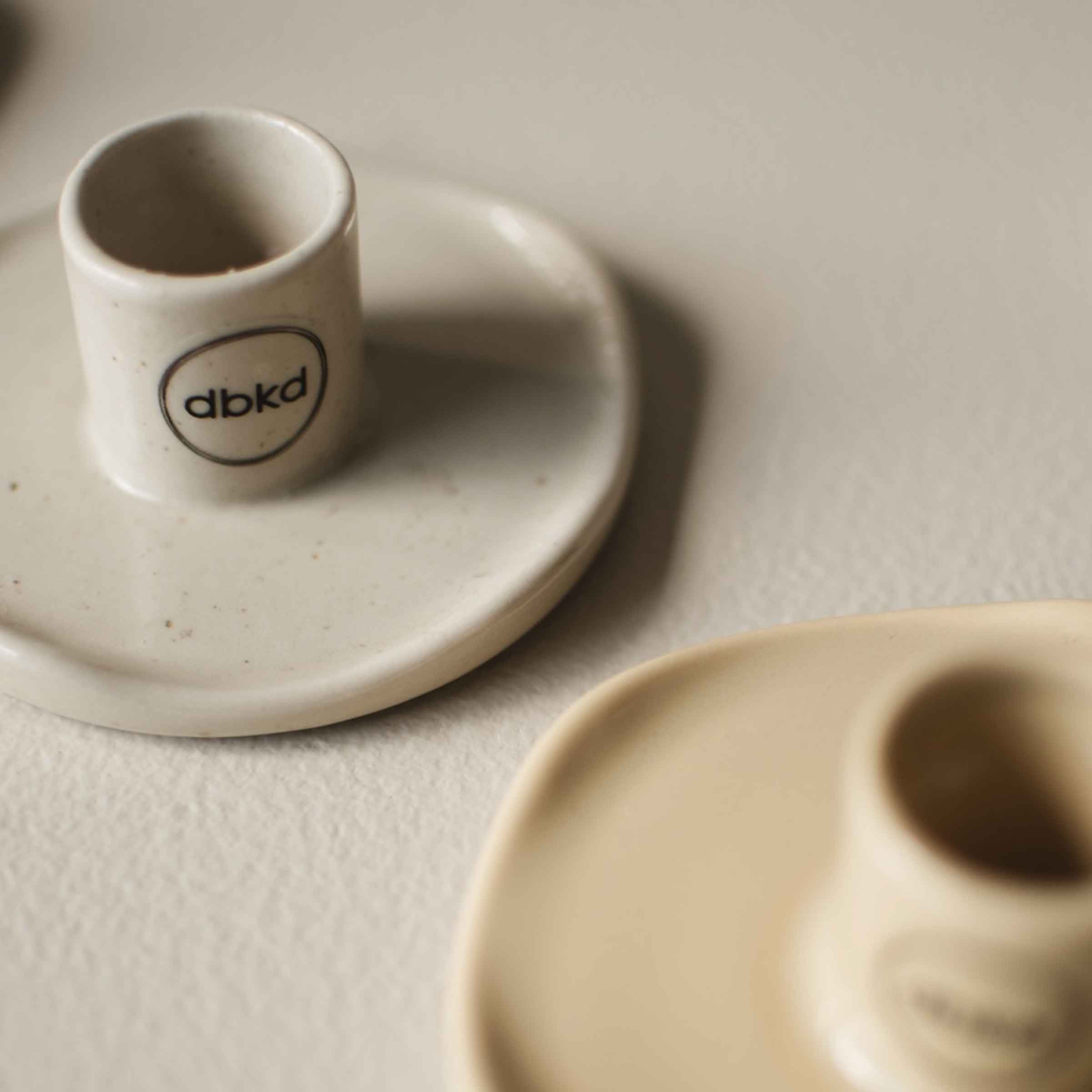 Wave Candle Holder | Vanilla