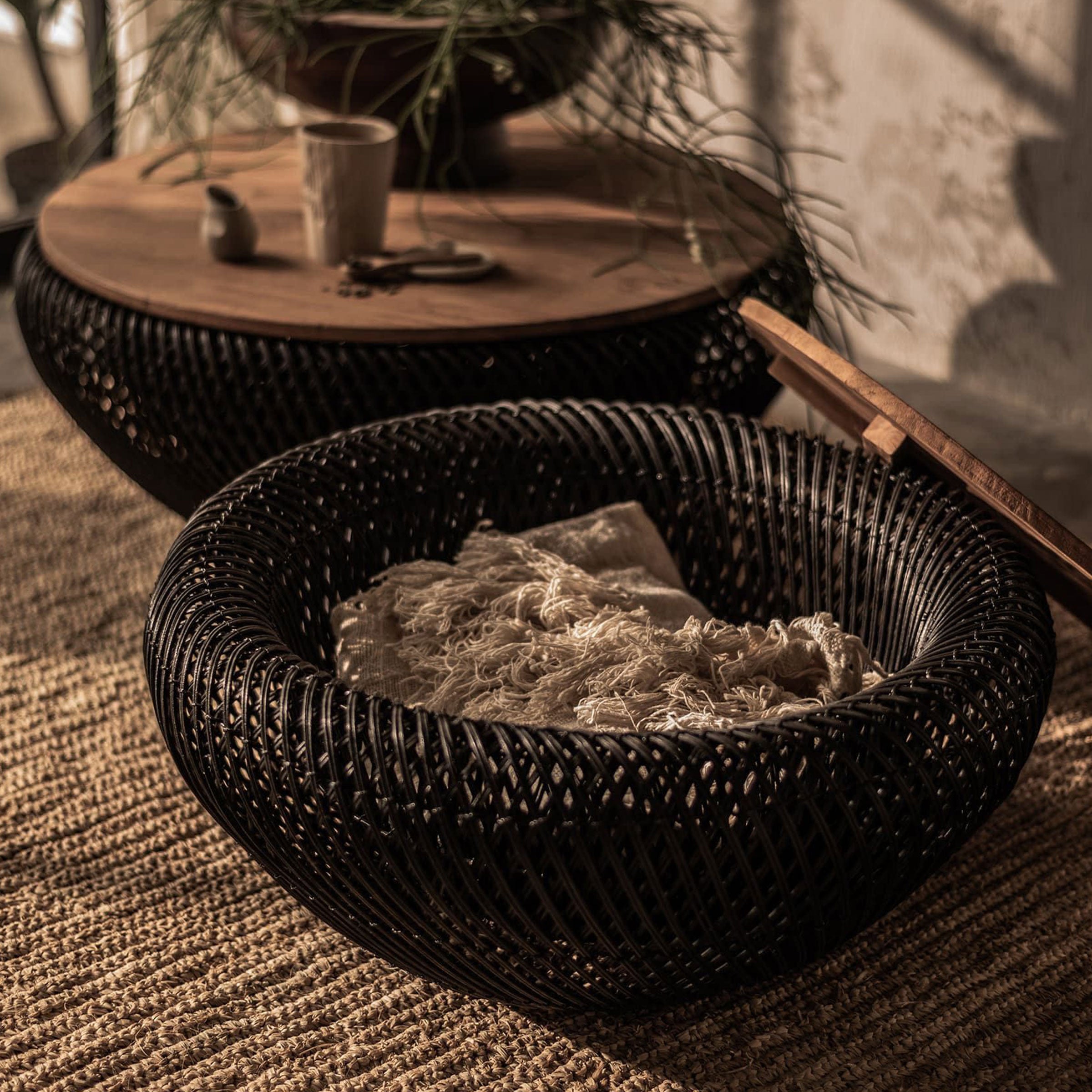 Wave Coffee Table | Charcoal