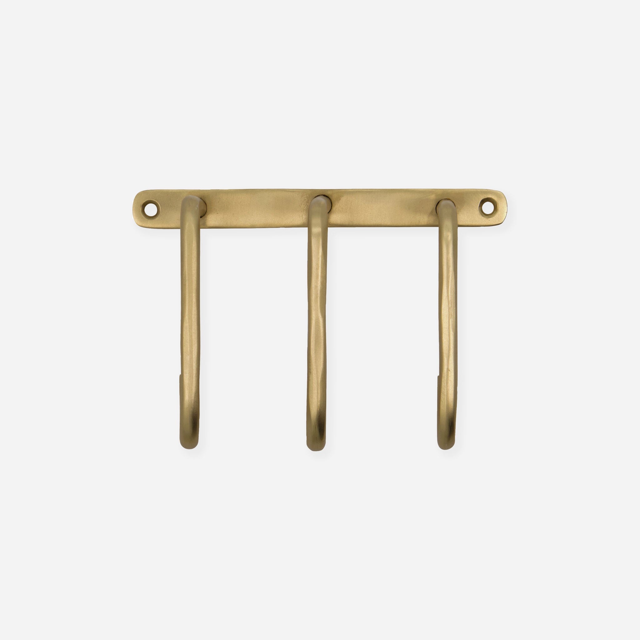 Welo Hook Rack | Brushed Brass