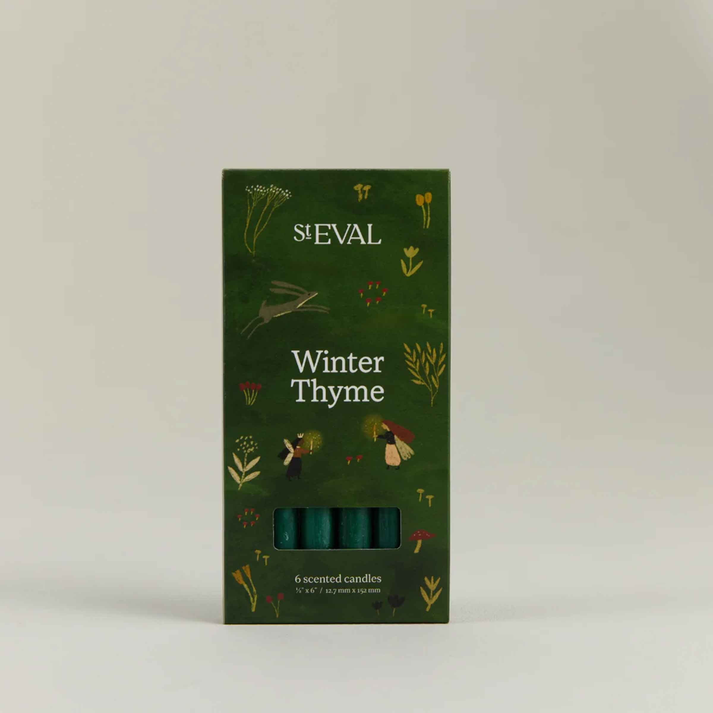 Winter Thyme Mini Fragranced Festive Candles