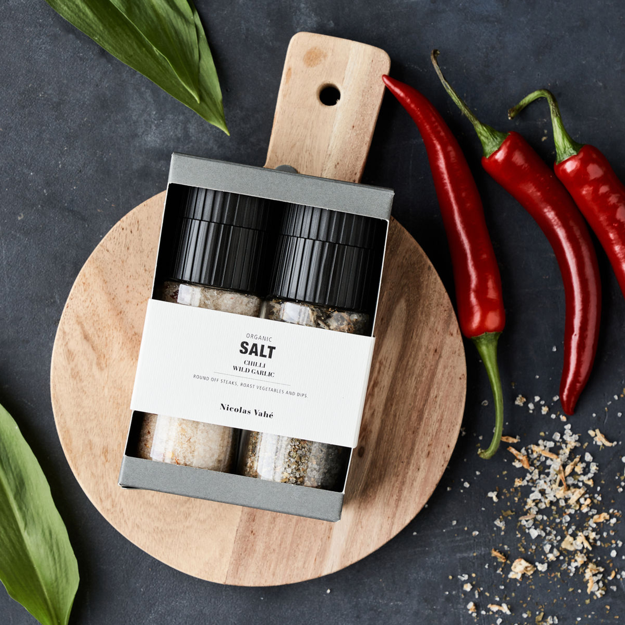 Gift Box Mini | Salts | Chilli + Wild Garlic