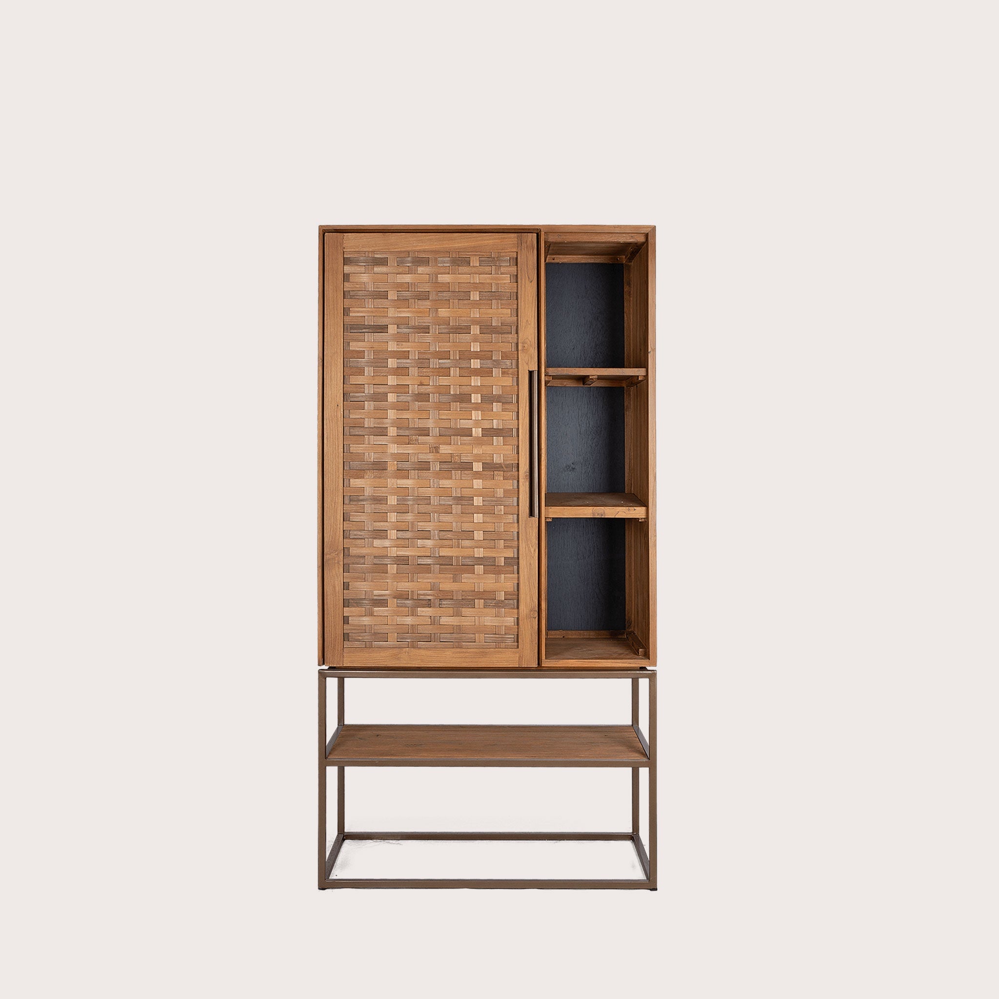 Karma Pure Cabinet (1 Door, 1 Open Rack)